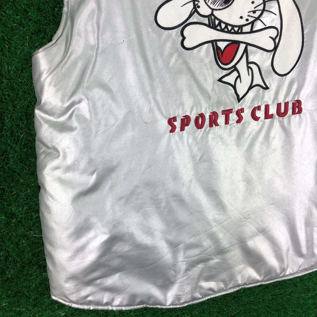 Japanese Brand Vintage Puffer Vest Sports Club Size US XL / EU 56 / 4 - 6 Thumbnail