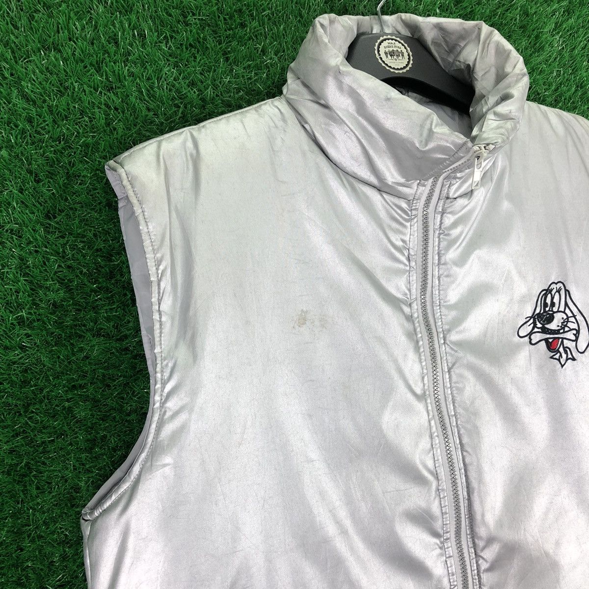 Japanese Brand Vintage Puffer Vest Sports Club Size US XL / EU 56 / 4 - 2 Thumbnail