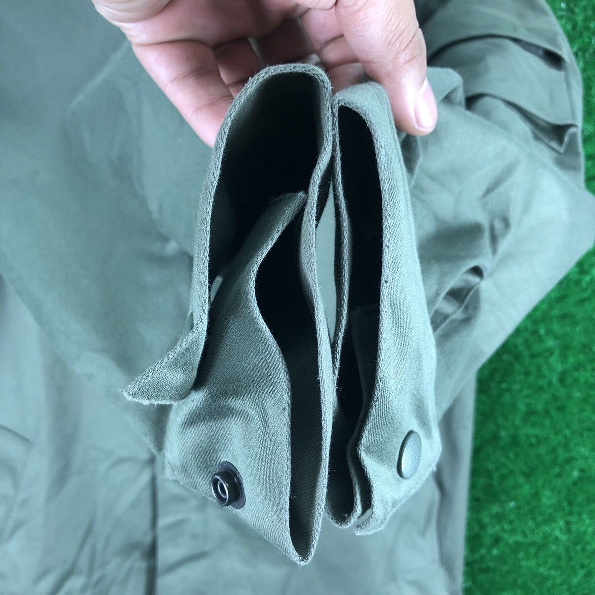 Uniform Wares Vintage 80's French Military OG Parka Jacket Issue Size US XL / EU 56 / 4 - 11 Thumbnail