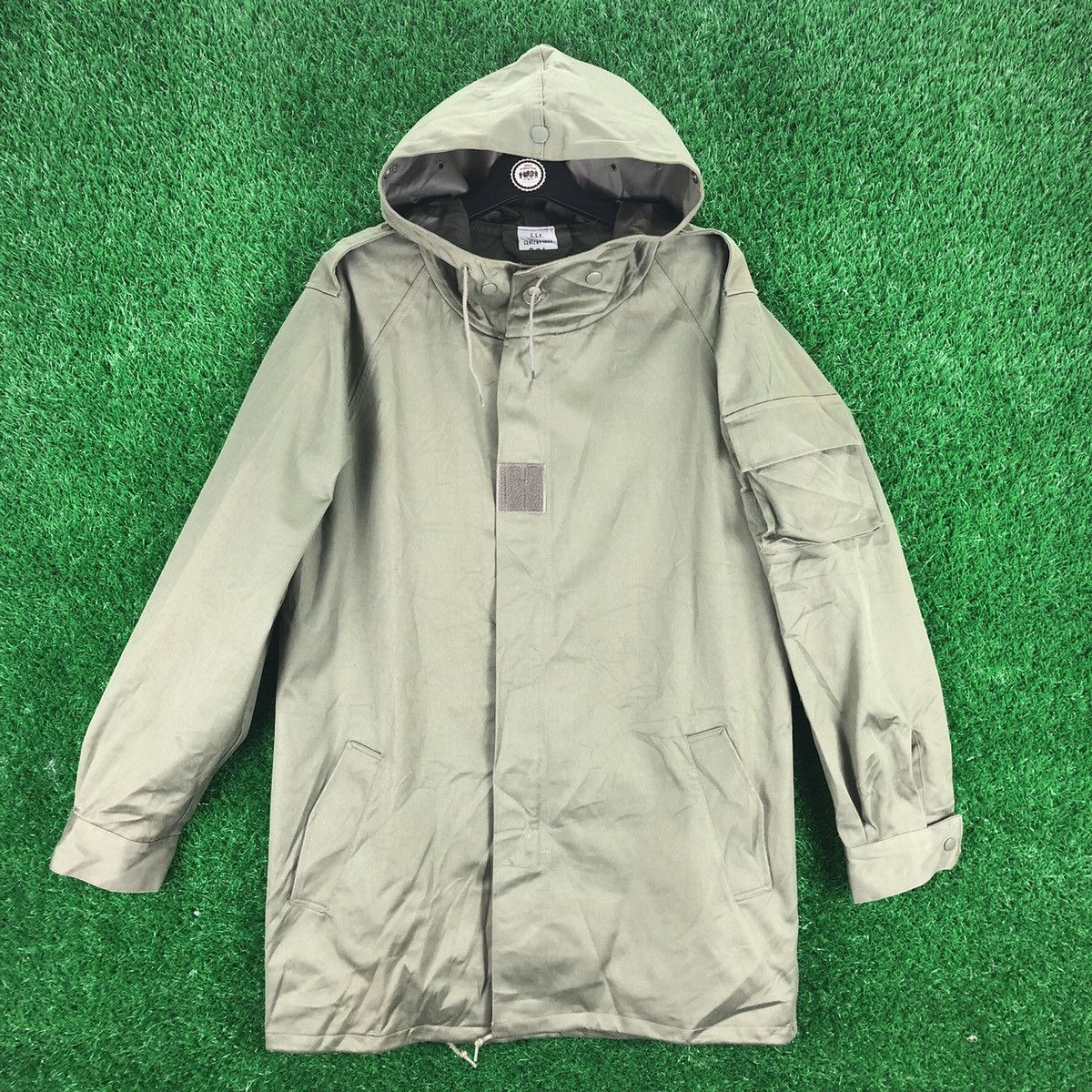 Uniform Wares Vintage 80's French Military OG Parka Jacket Issue Size US XL / EU 56 / 4 - 1 Thumbnail