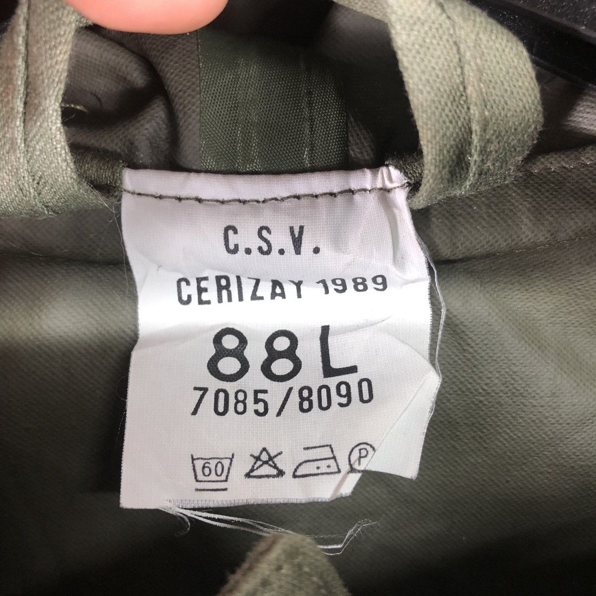 Uniform Wares Vintage 80's French Military OG Parka Jacket Issue Size US XL / EU 56 / 4 - 13 Thumbnail