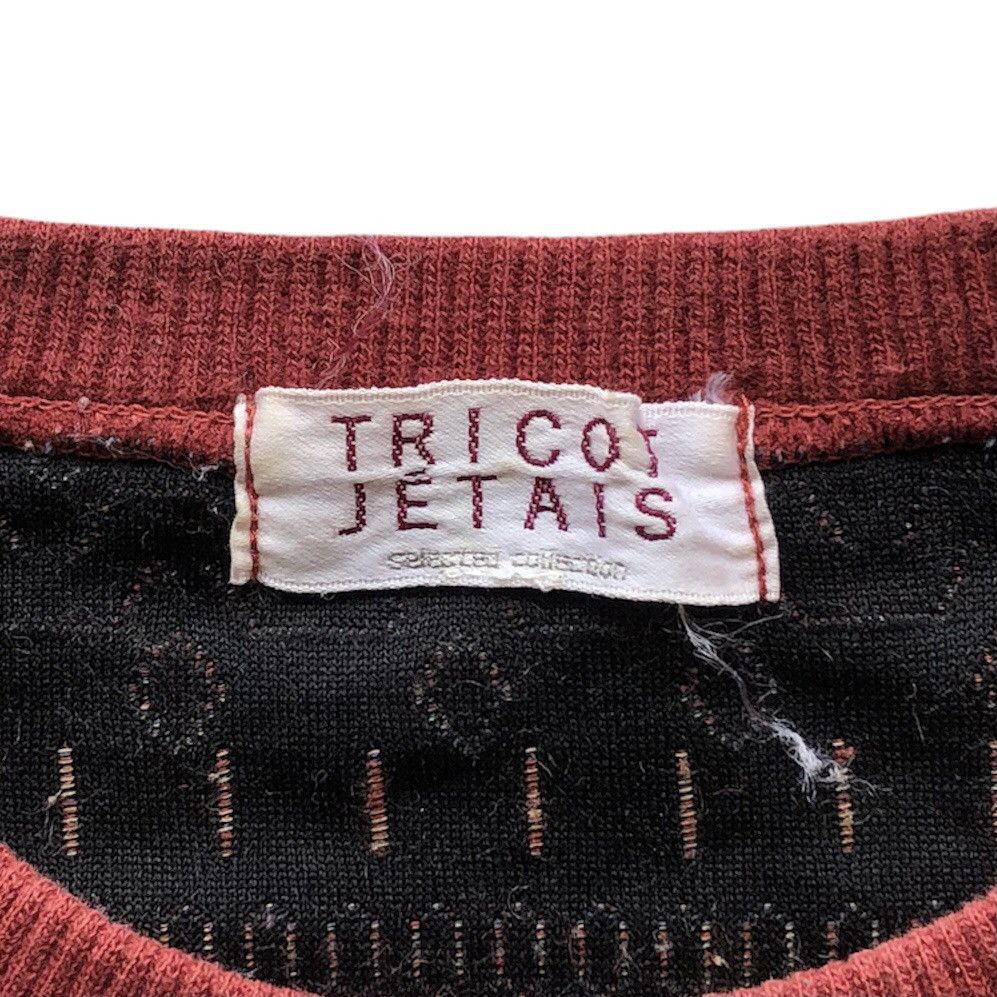 Japanese Brand Vintage 80's Sweatshirt Native 3D Textured by Tricot Jetais Size US S / EU 44-46 / 1 - 13 Thumbnail