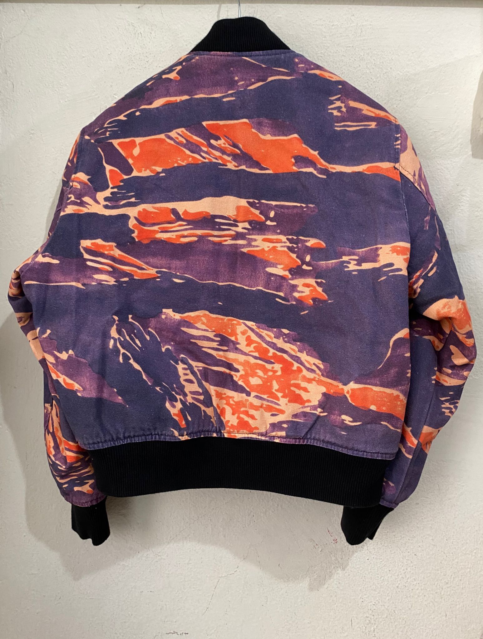 STUSSY TIRGIS CANVAS BOMBER JACKET 22AW Stussy MA-1 TIGRIS CANVAS