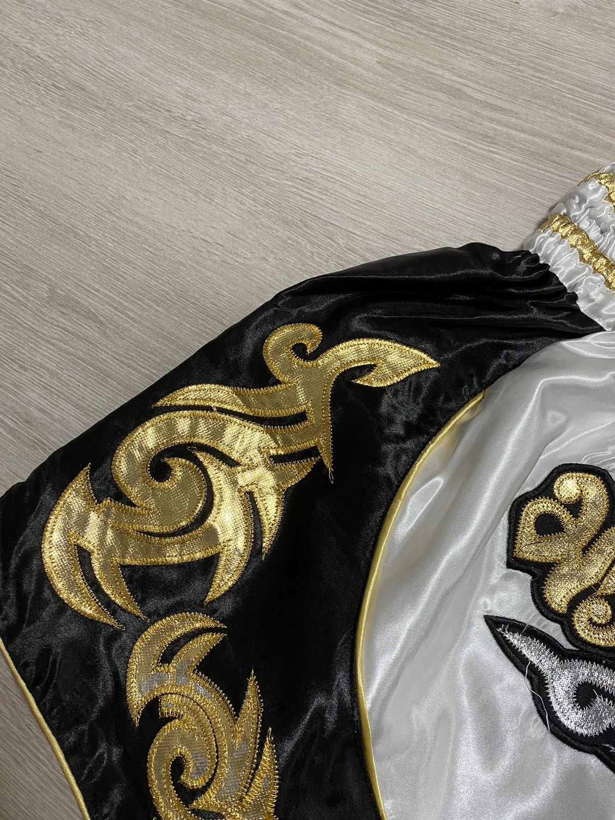 Japanese Brand Vintage Muai Thai Boxing shorts sz 36-38” Size US 38 / EU 54 - 4 Thumbnail