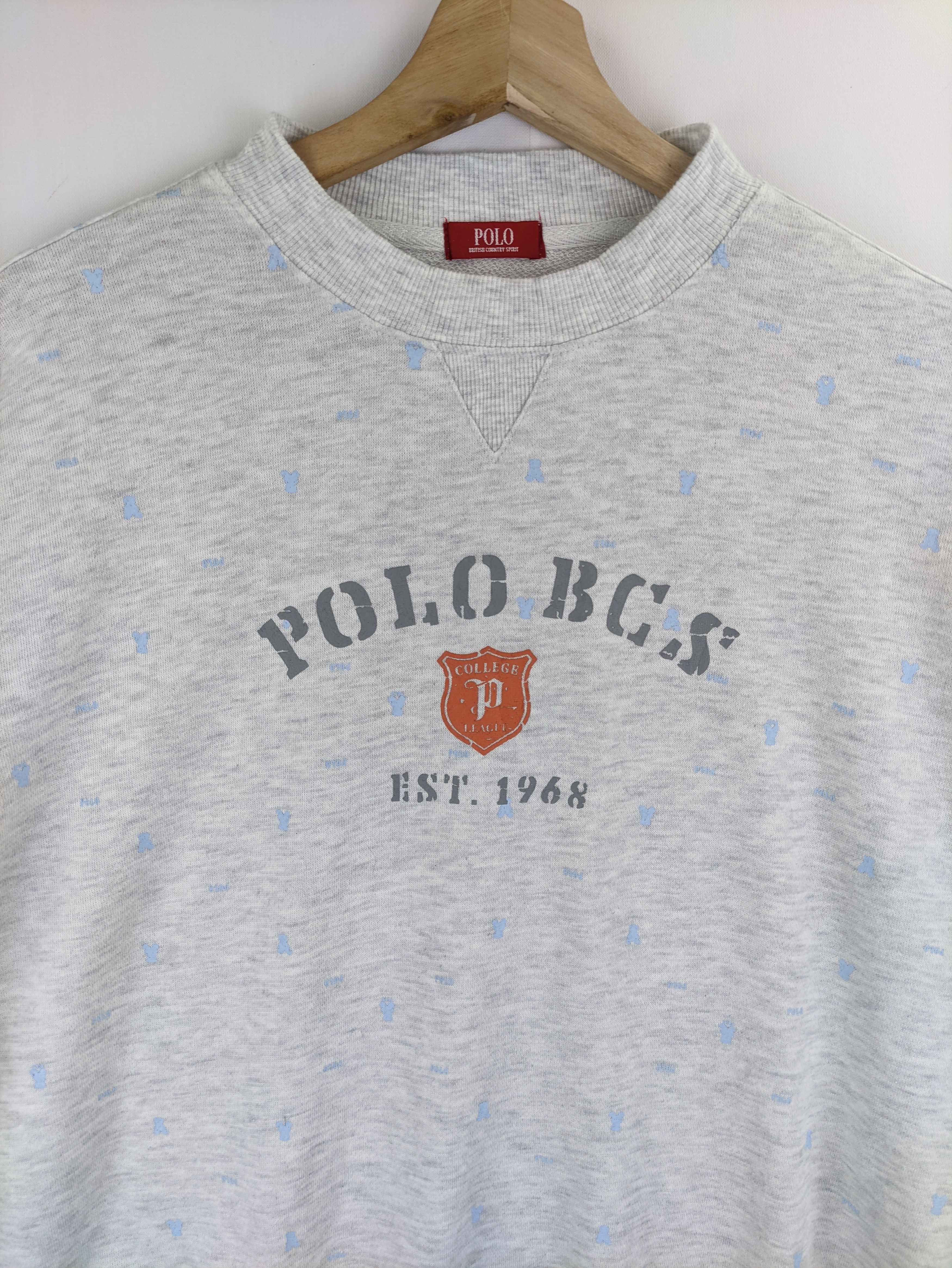 Beverly Hills Polo Club × Vintage Steals🔥Sweatshirt Polo British Country Spirit Size US M / EU 48-50 / 2 - 6 Thumbnail