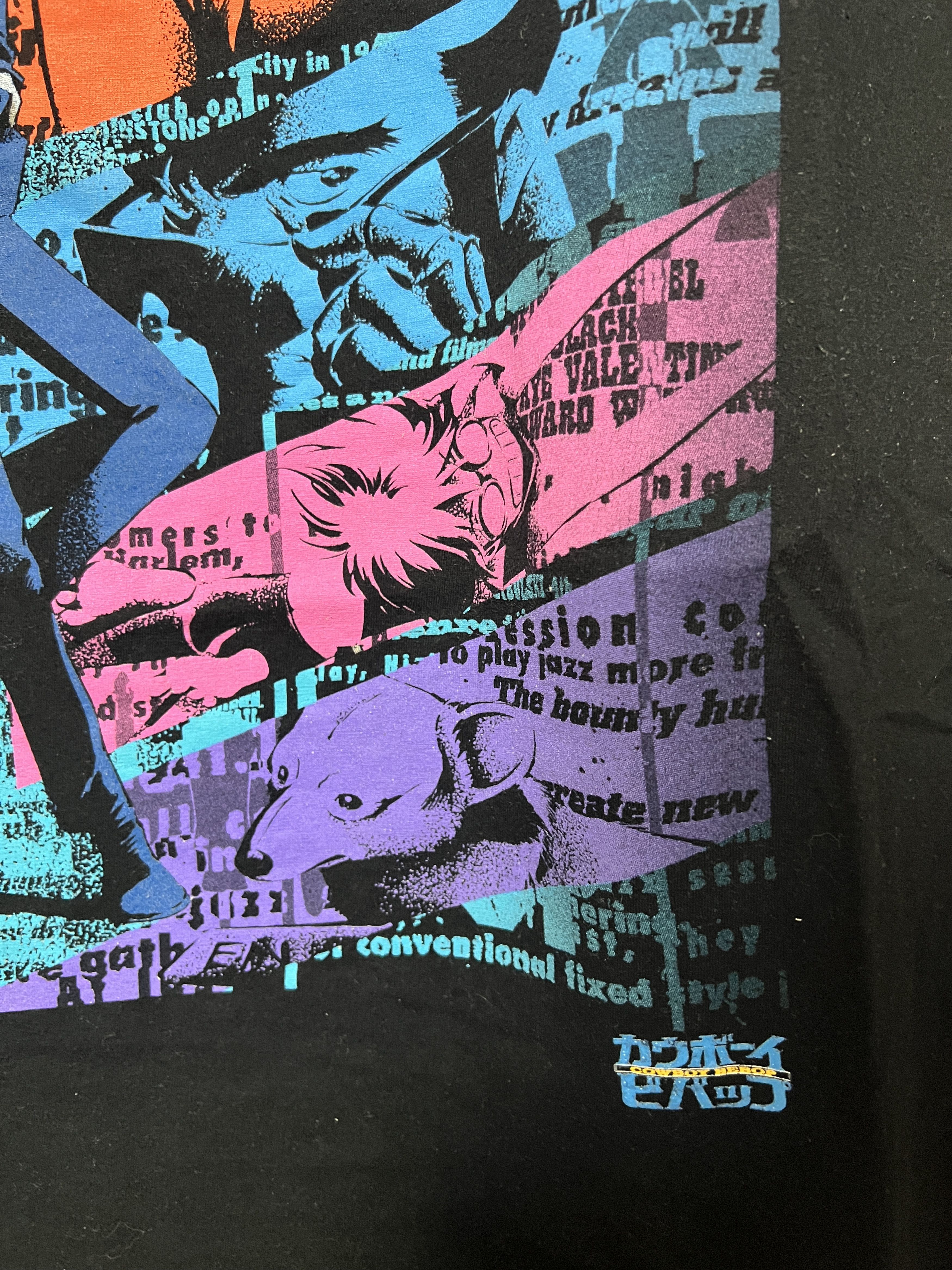 Anime × Vintage Vintage 2000s Cowboy Bebop Anime T-shirt Size US XL / EU 56 / 4 - 7 Thumbnail