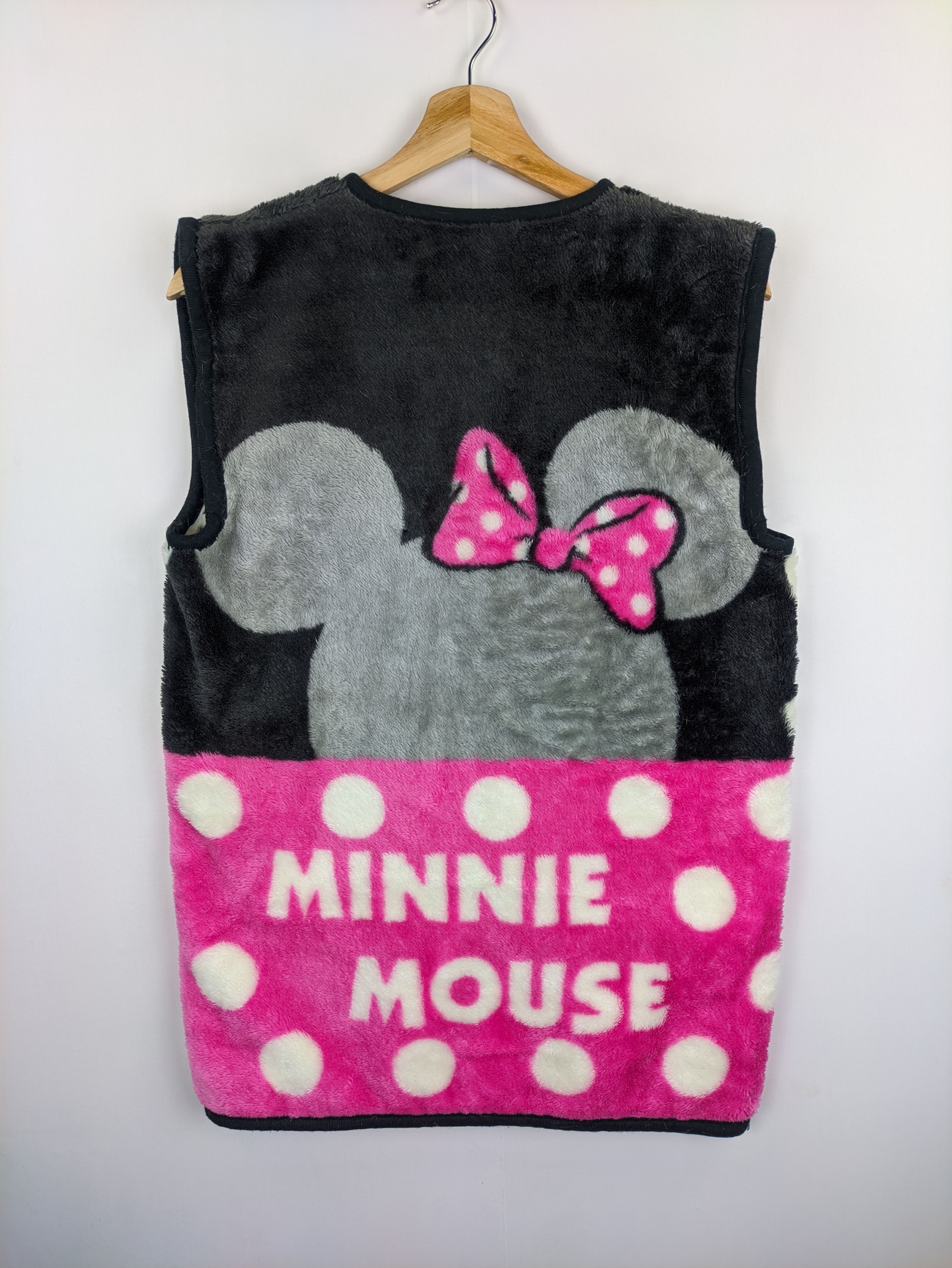 Cartoon Network Steal🔥Fleece Vest Disney Minnie Mouse Full Print Size M / US 6-8 / IT 42-44 - 2 Thumbnail
