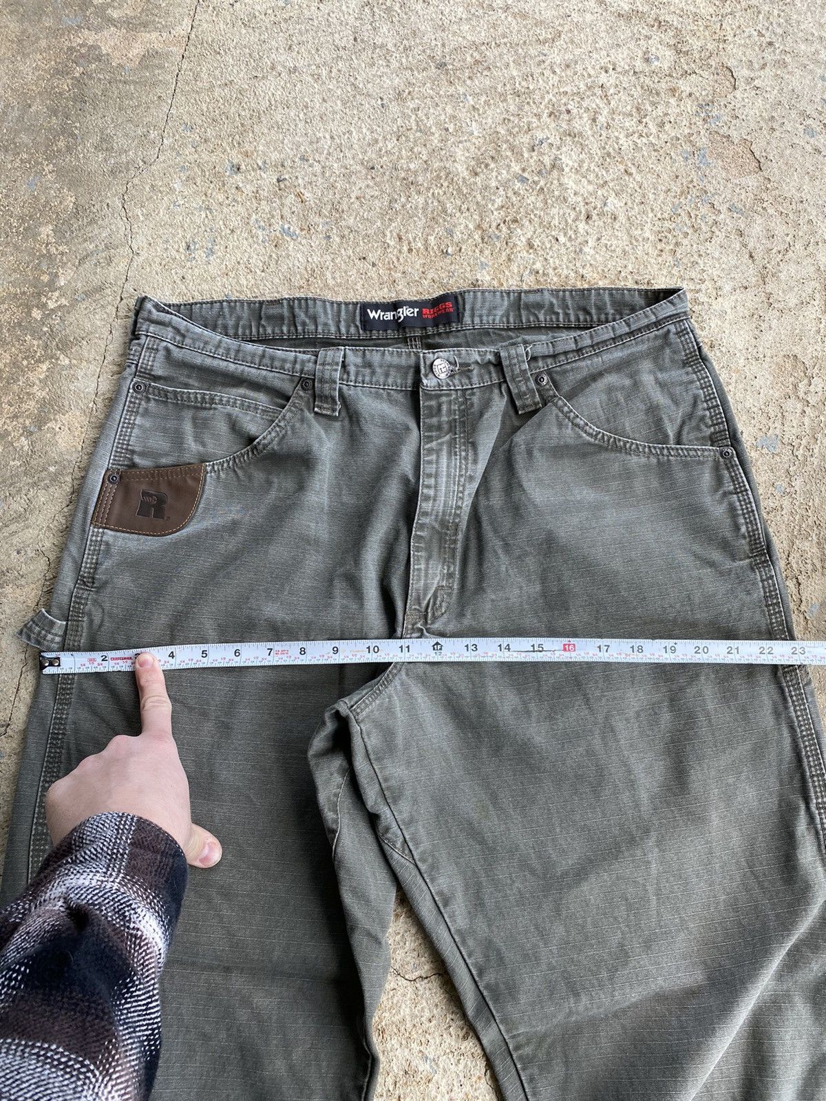 Vintage × Wrangler Vintage Y2K Wrangler Riggs Work Wear Pants Size US 36 / EU 52 - 13 Thumbnail
