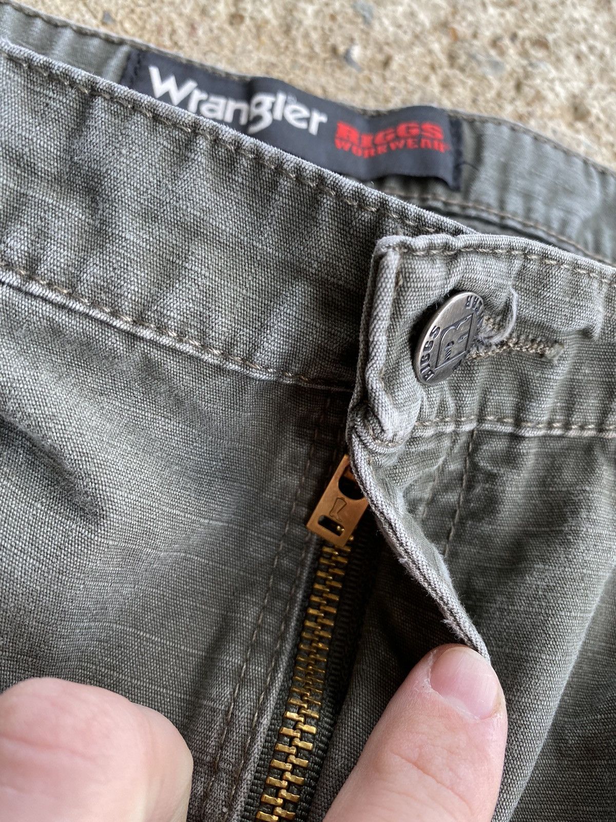 Vintage × Wrangler Vintage Y2K Wrangler Riggs Work Wear Pants Size US 36 / EU 52 - 9 Thumbnail