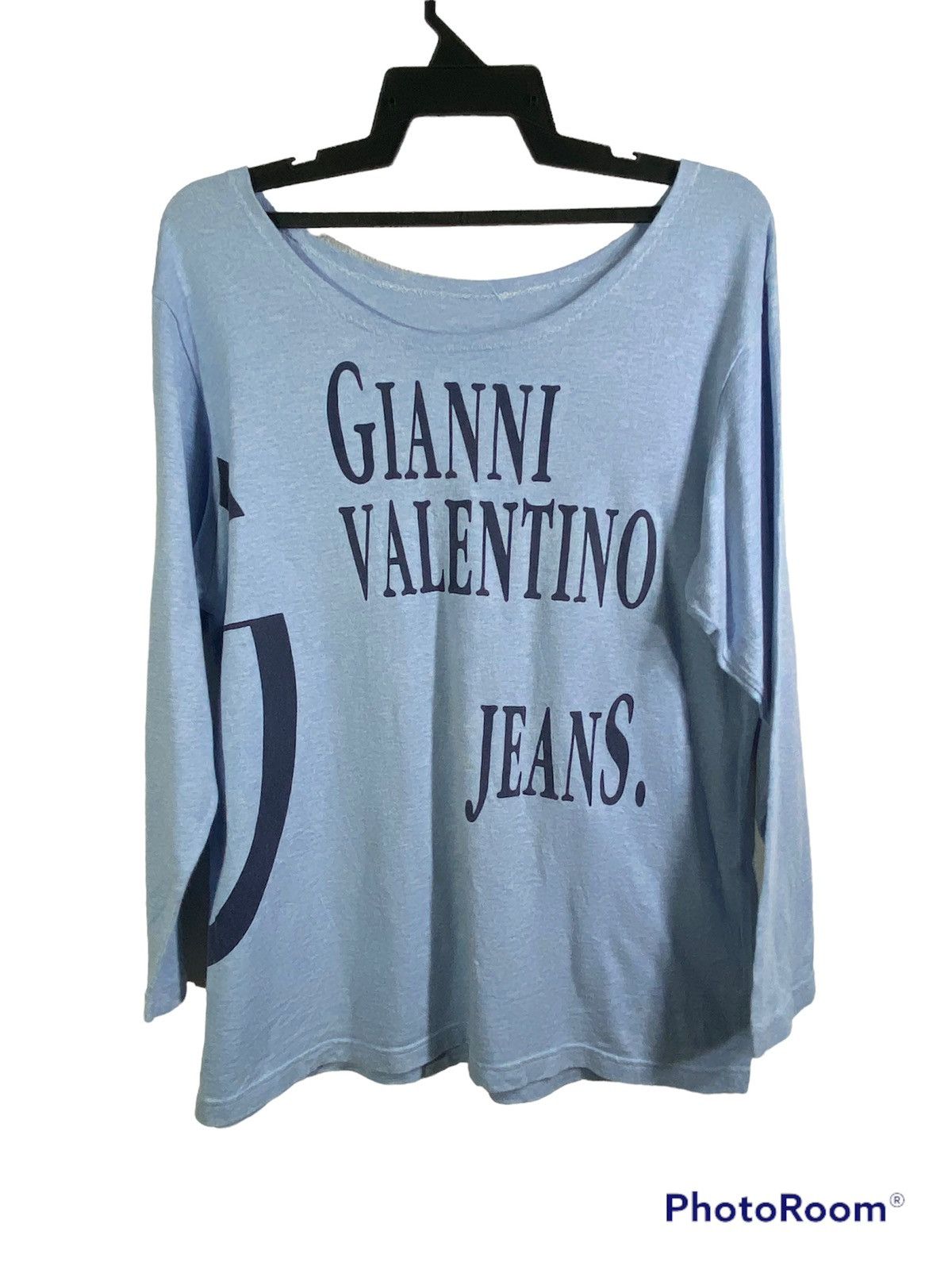 Designer × Japanese Brand gianni valentino jeans big logo Size L / US 10 / IT 46 - 1 Thumbnail
