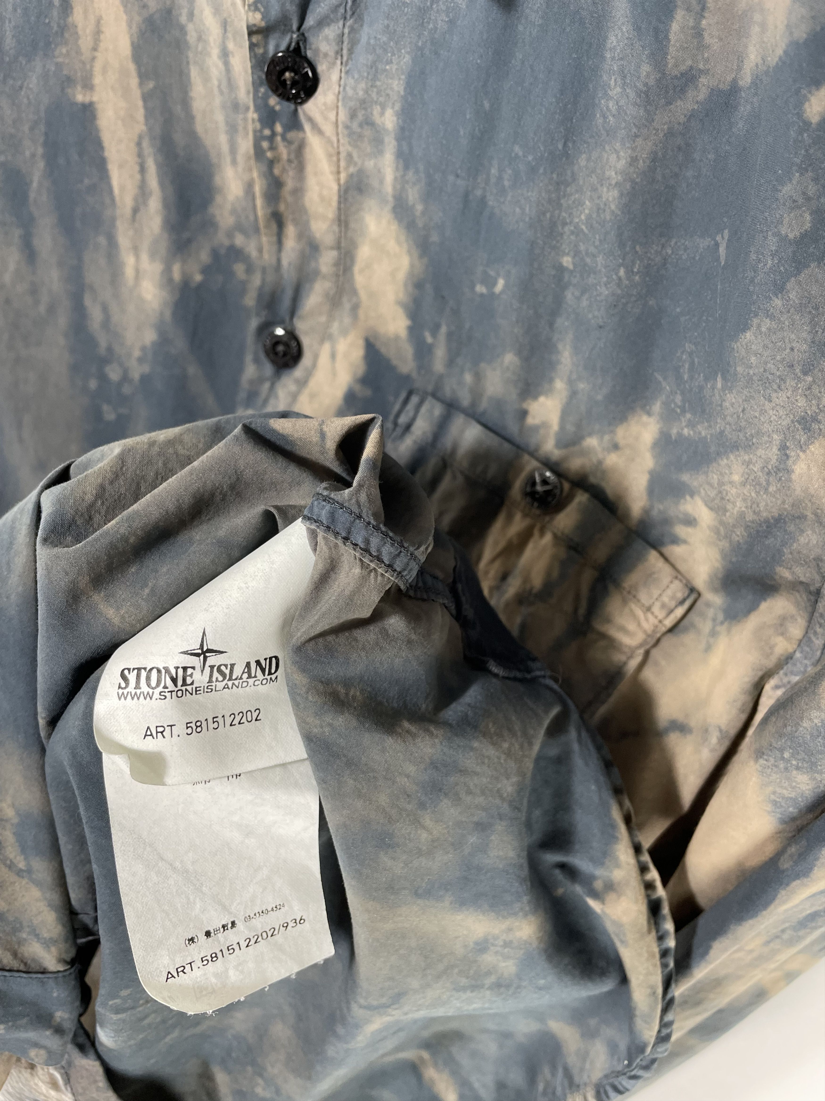 Stone Island stone island custom shirt Size US M / EU 48-50 / 2 - 5 Thumbnail