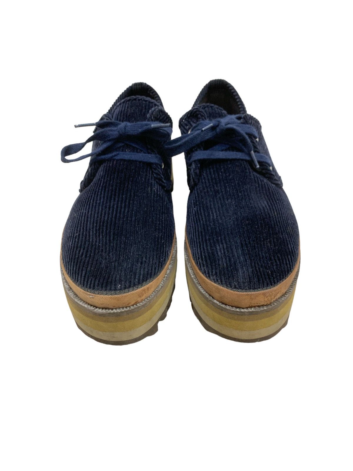 Comme des Garcons × Comme des Garcons Homme Plus × Vintage VTG FW 1994 COMME DES GARCONS HOMME PLUS CORDUROY SHOES Size US 7 / EU 40 - 4 Thumbnail
