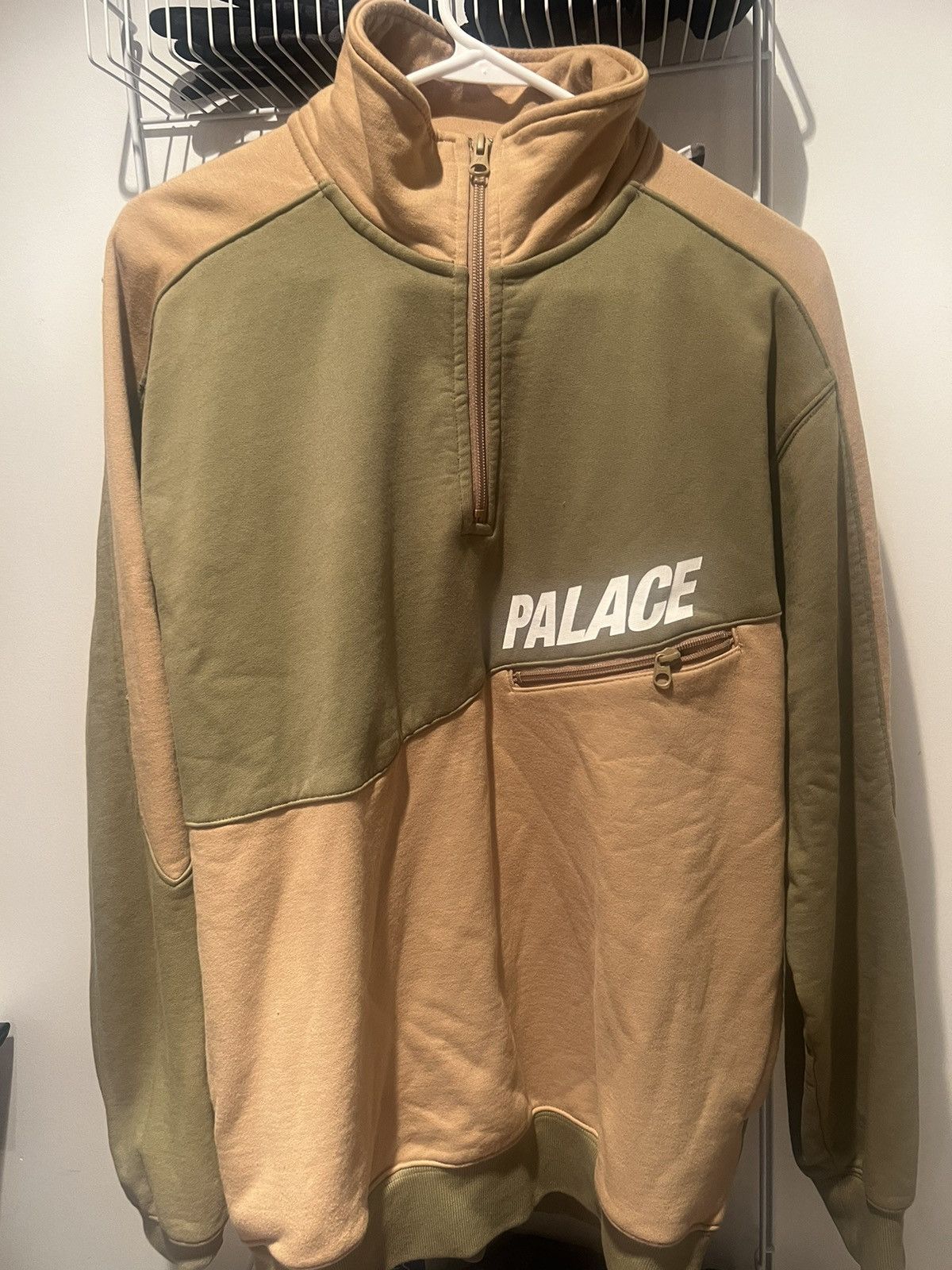Palace Quarter Zip Palace Sport Piped Quarter Zip Black Editorialist