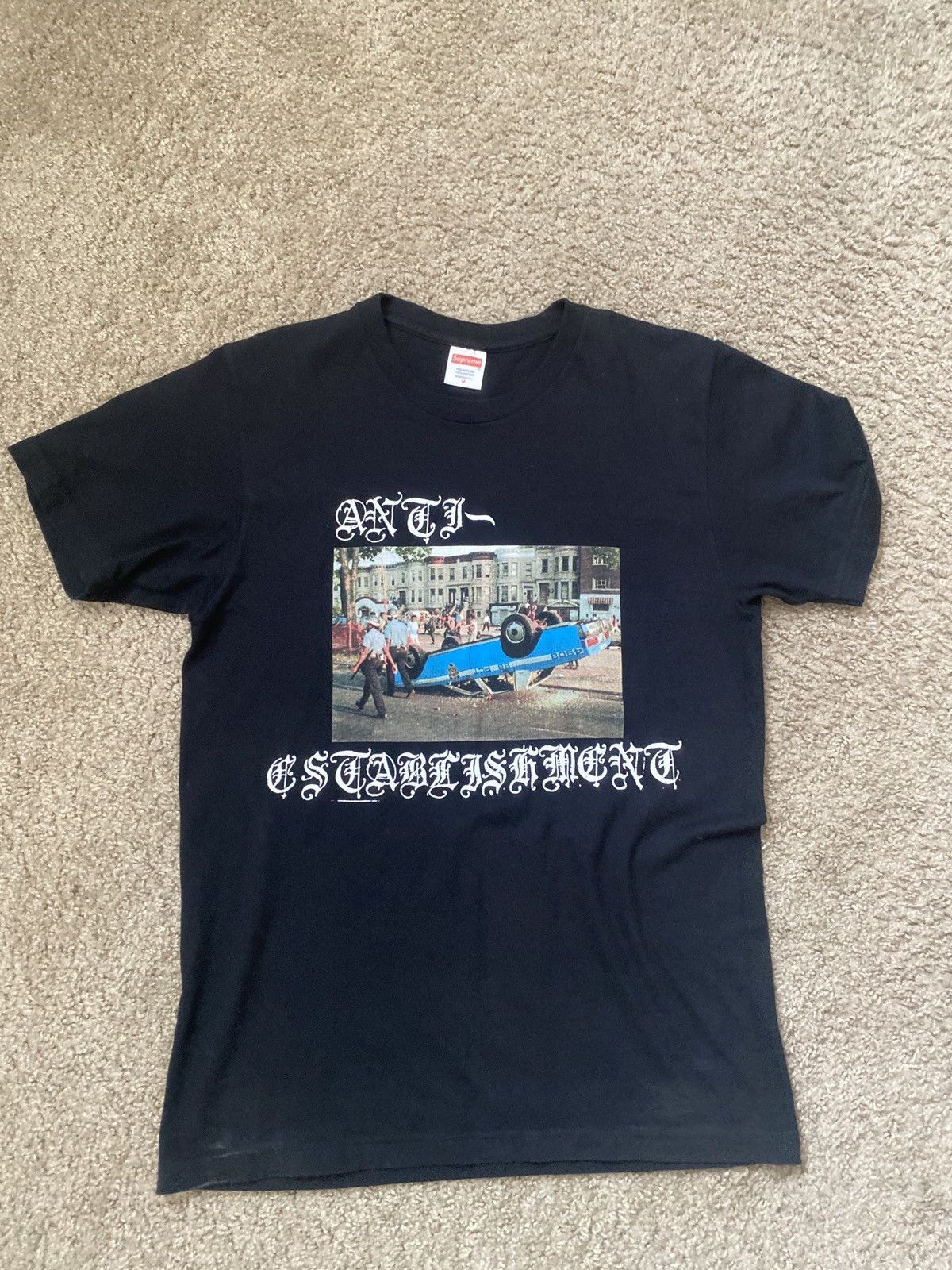 Supreme Anti Establishment T-Shirt FW13