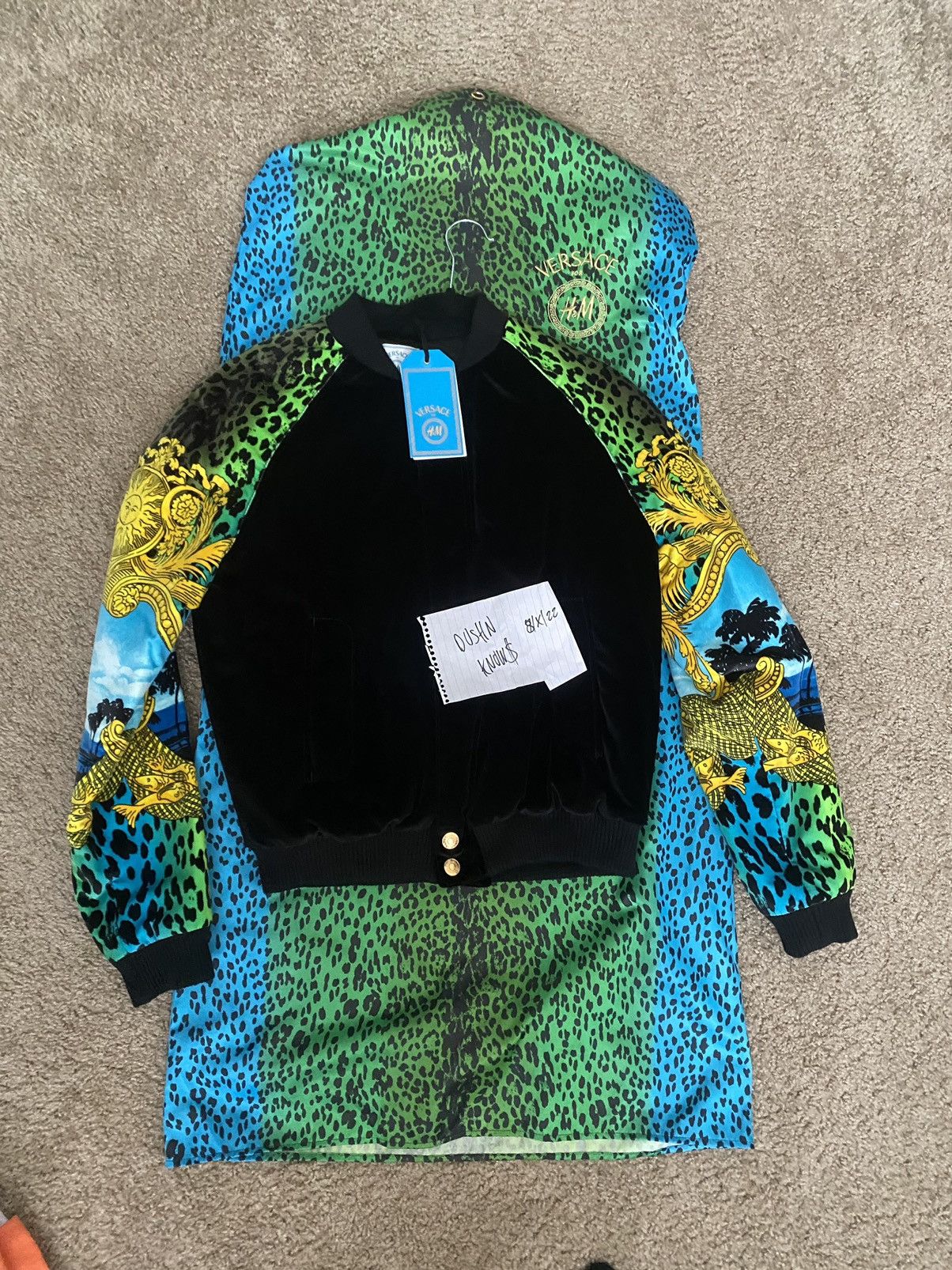 H&M Versace h&m bomber *Kanye west* Size US M / EU 48-50 / 2 - 4 Thumbnail
