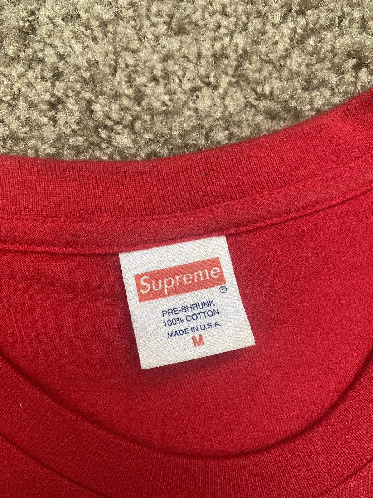 Supreme Supreme gold foil ribbon tshirt Size US M / EU 48-50 / 2 - 2 Thumbnail