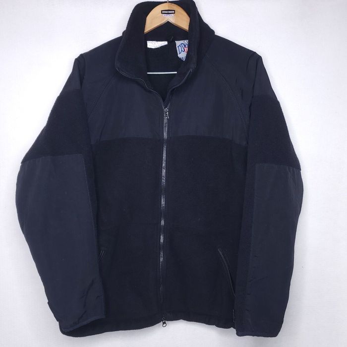 Vintage DSCP Peckham Cold Weather Polartec Military Black Fleece