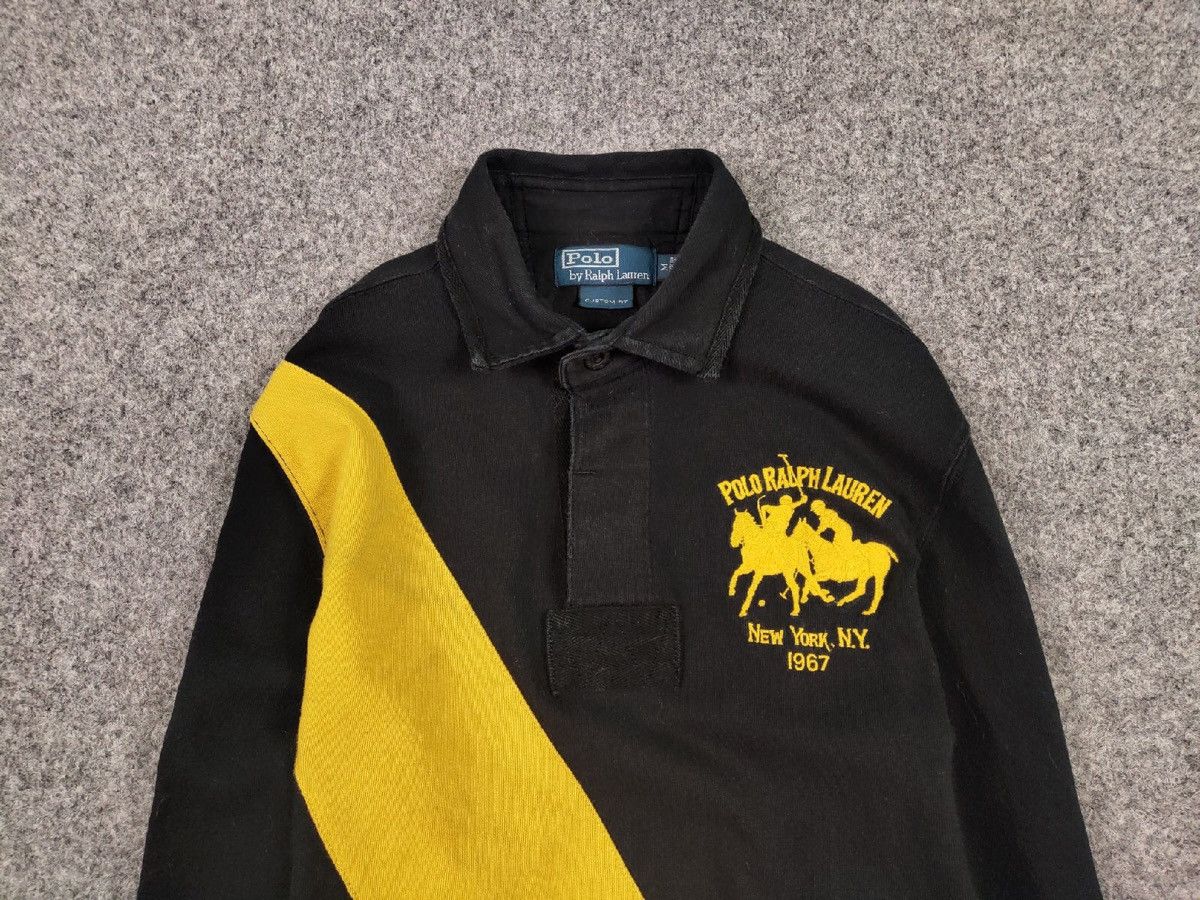Polo Ralph Lauren × RRL Ralph Lauren × Vintage Vintage Polo Ralph Lauren New York Rugby long sleeve Shirt Size US M / EU 48-50 / 2 - 7 Thumbnail