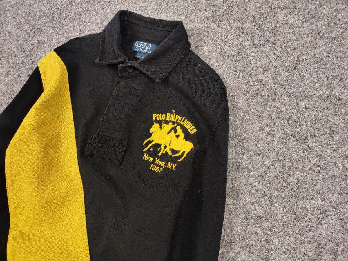 Polo Ralph Lauren × RRL Ralph Lauren × Vintage Vintage Polo Ralph Lauren New York Rugby long sleeve Shirt Size US M / EU 48-50 / 2 - 4 Thumbnail