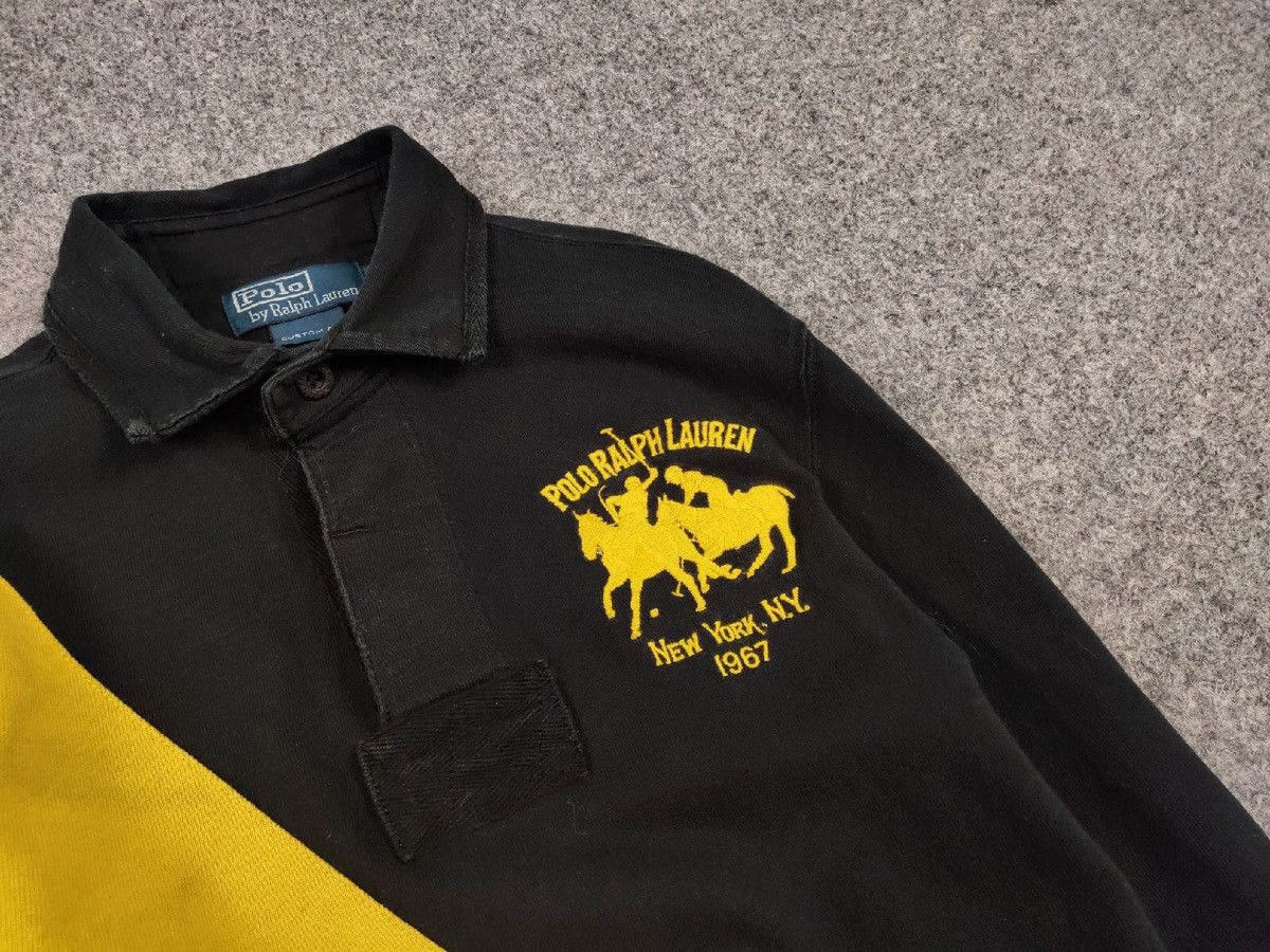 Polo Ralph Lauren × RRL Ralph Lauren × Vintage Vintage Polo Ralph Lauren New York Rugby long sleeve Shirt Size US M / EU 48-50 / 2 - 10 Thumbnail