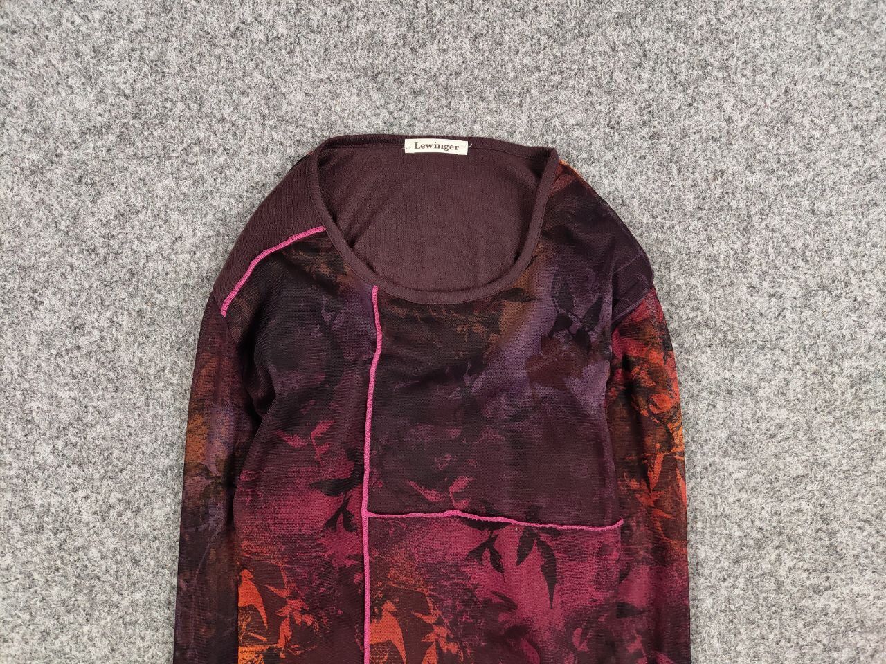 Japanese Brand Vintage Mesh Long Sleeve Motive Like Jean Paul Gaultier Size US S / EU 44-46 / 1 - 8 Thumbnail