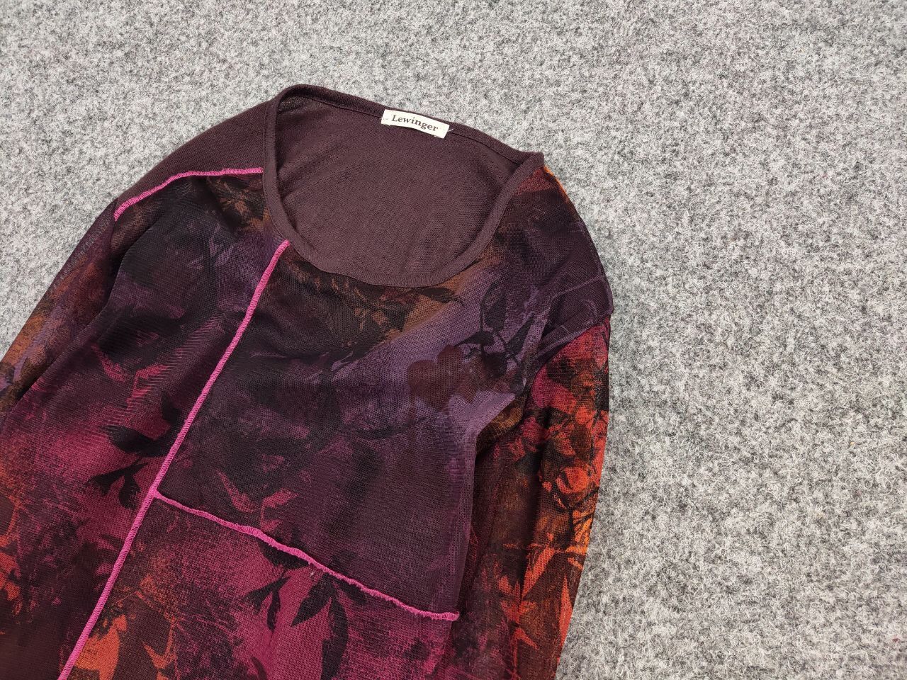 Japanese Brand Vintage Mesh Long Sleeve Motive Like Jean Paul Gaultier Size US S / EU 44-46 / 1 - 4 Thumbnail