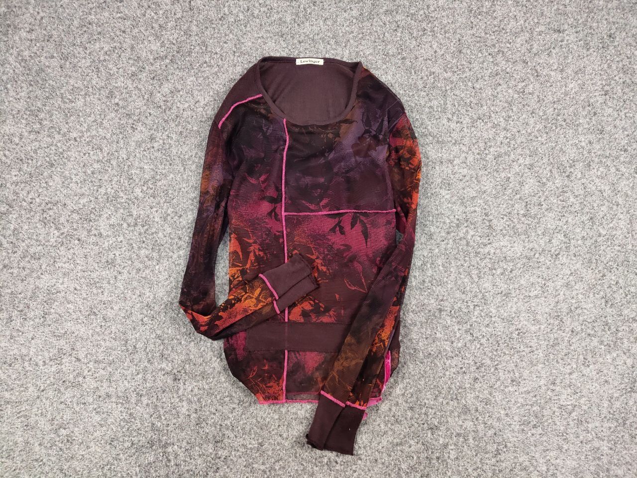 Japanese Brand Vintage Mesh Long Sleeve Motive Like Jean Paul Gaultier Size US S / EU 44-46 / 1 - 10 Thumbnail
