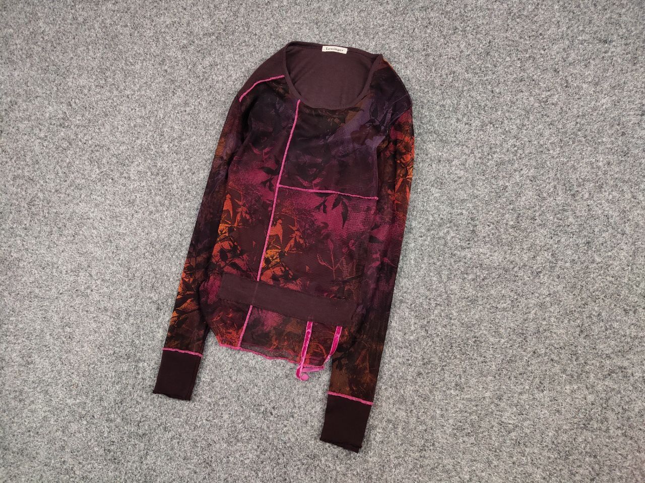 Japanese Brand Vintage Mesh Long Sleeve Motive Like Jean Paul Gaultier Size US S / EU 44-46 / 1 - 3 Thumbnail
