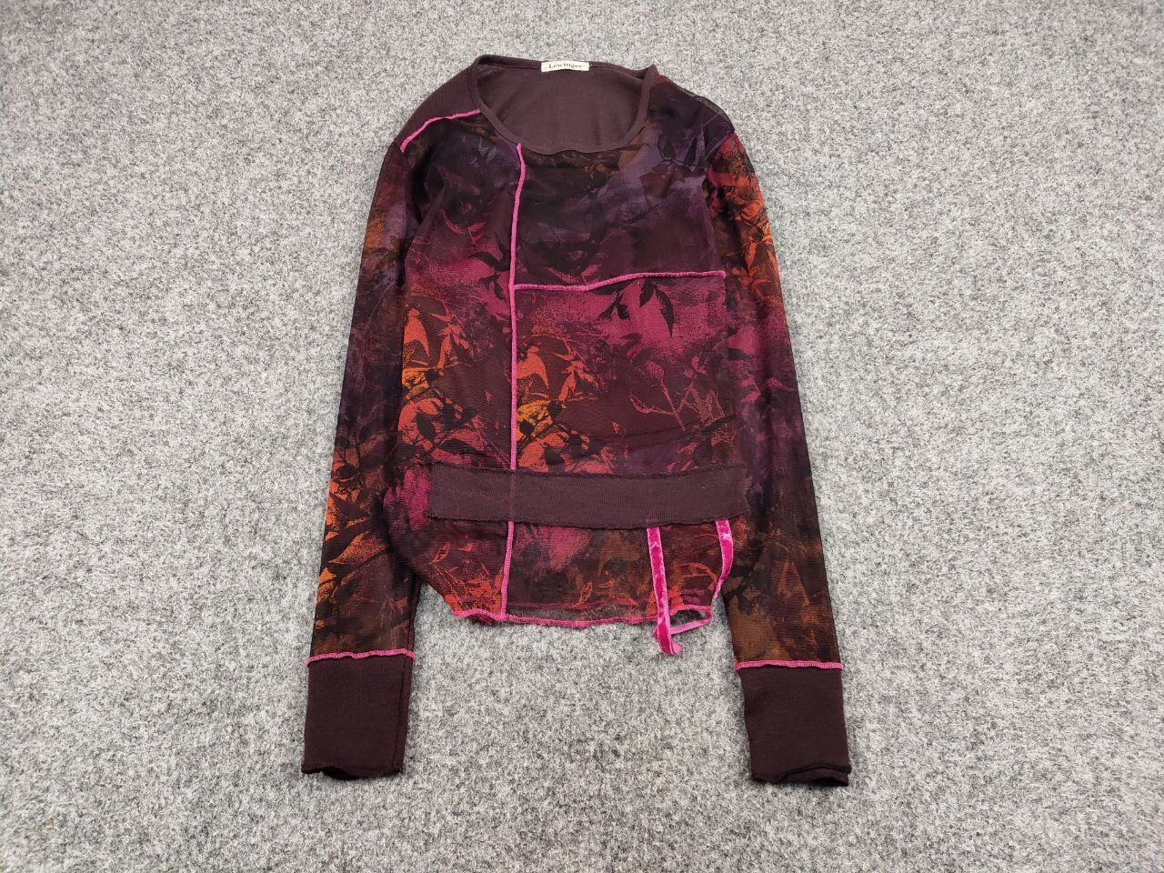 Japanese Brand Vintage Mesh Long Sleeve Motive Like Jean Paul Gaultier Size US S / EU 44-46 / 1 - 2 Thumbnail