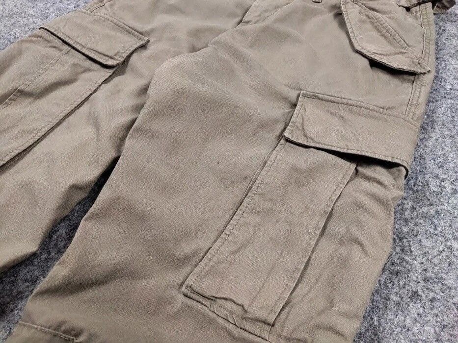 Japanese Brand Vintage Travis Scott Cargo Beige pants Streetwear Japan Size US 29 - 10 Thumbnail