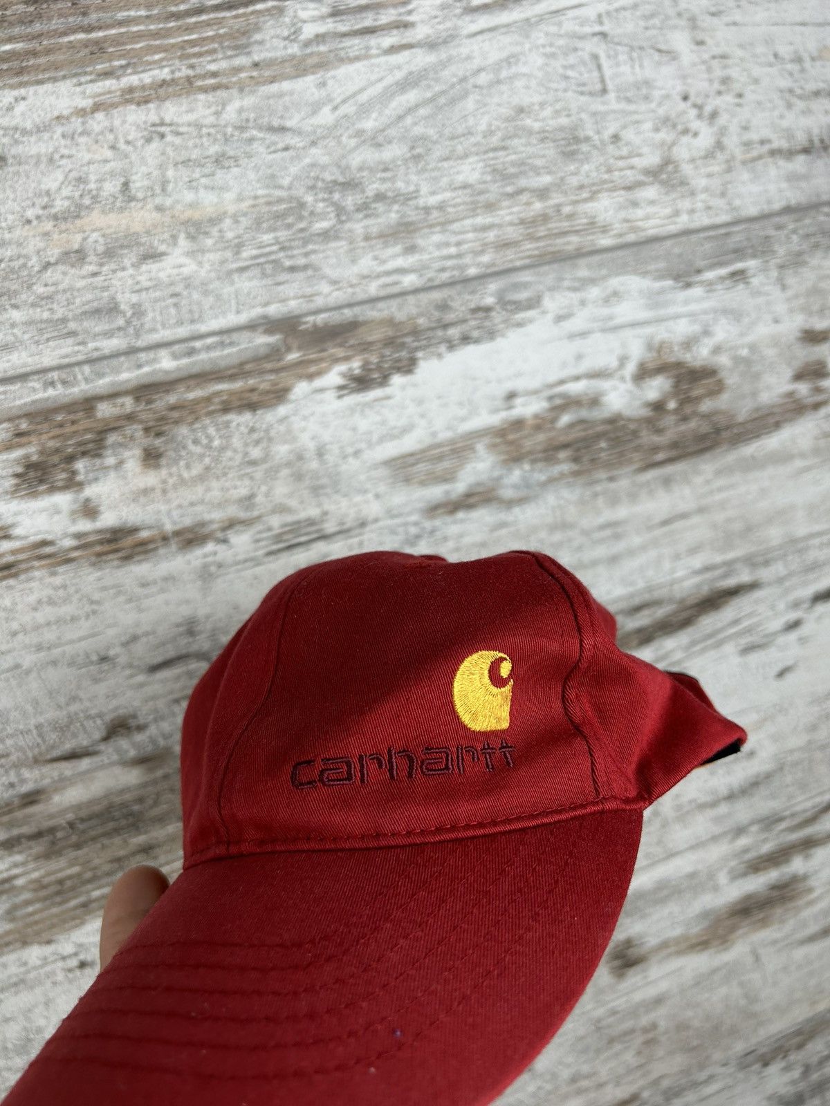 Carhartt Wip × Vintage Mens Vintage Carhartt Wip Cap rare y2k streetwear hats Size ONE SIZE - 2 Thumbnail