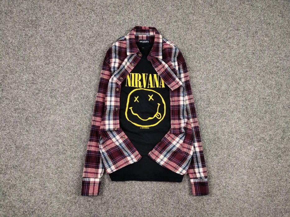 Flannel Vintage Flannel Shirt Travis Scott Style Size US L / EU 52-54 / 3 - 1 Thumbnail