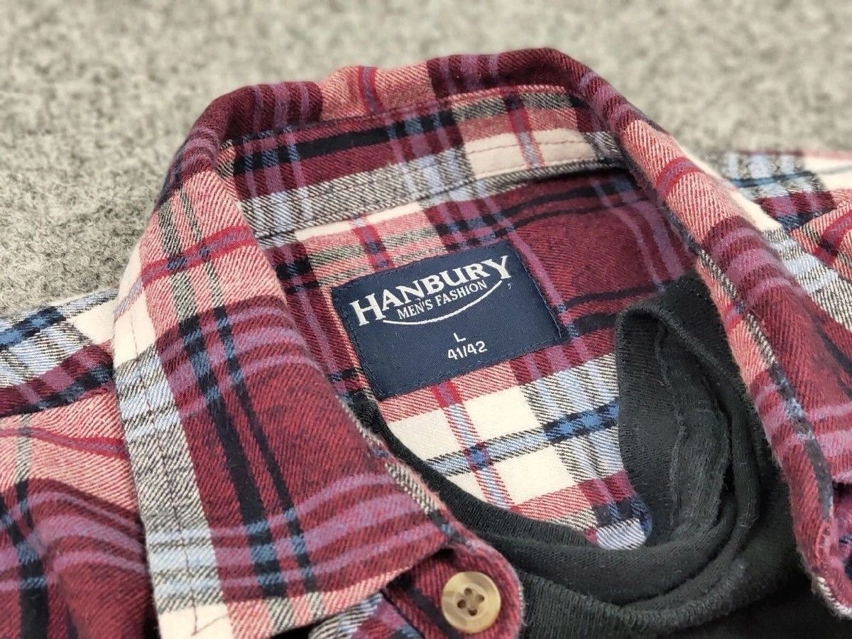 Flannel Vintage Flannel Shirt Travis Scott Style Size US L / EU 52-54 / 3 - 12 Thumbnail