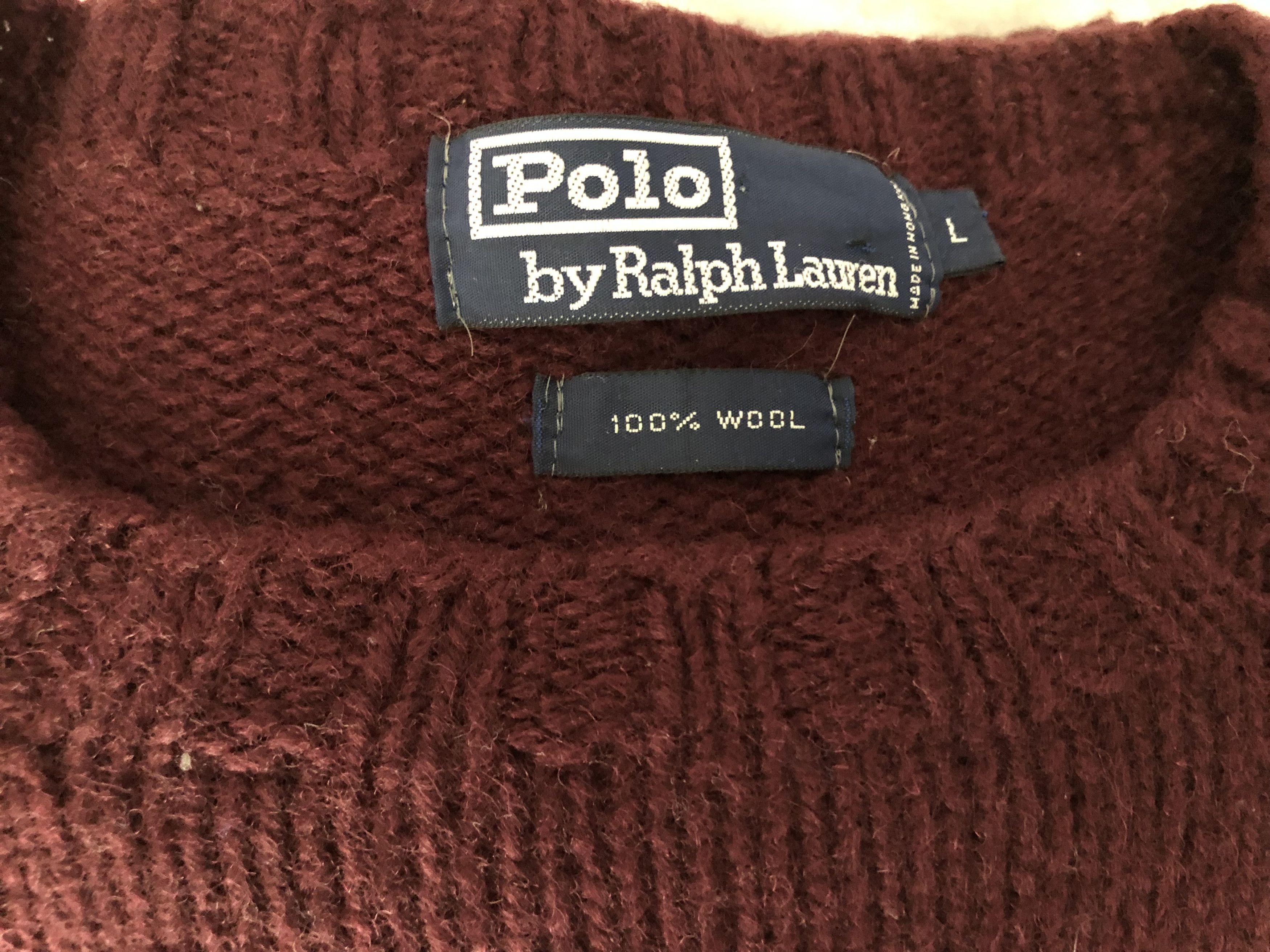 Polo Ralph Lauren Vintage Polo Ralph Lauren Grandpa Bear Sweater Large Size US L / EU 52-54 / 3 - 4 Thumbnail