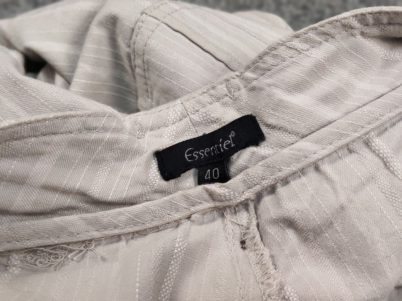 Japanese Brand Vintage 90's Japanese Bondage Zip Bootcut Gray Cargo Pants Size 27" / US 4 / IT 40 - 17 Thumbnail