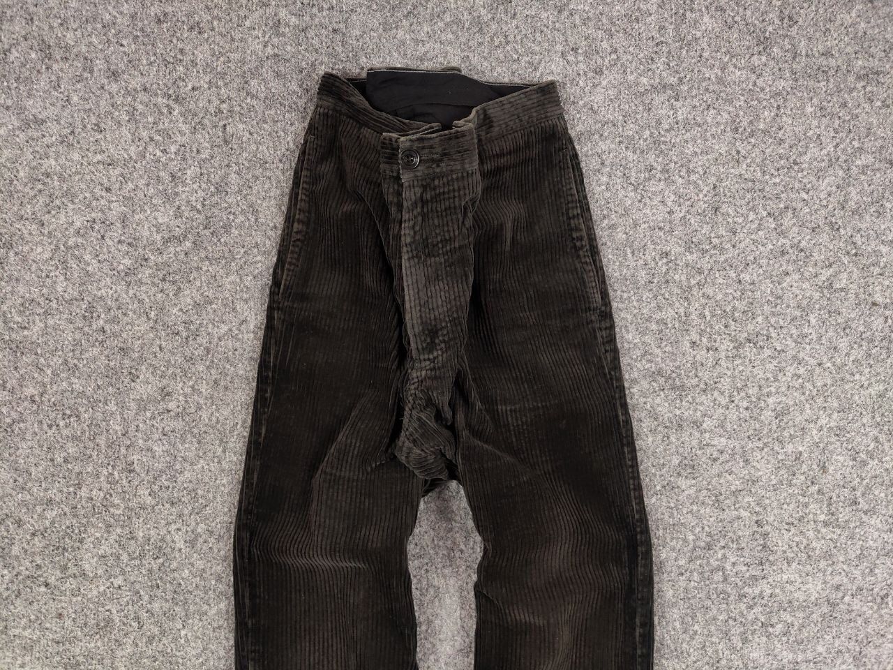 Bellerose Bellerose Dark Corduroy Men's Casual Trouser Pants Size US 34 / EU 50 - 7 Thumbnail