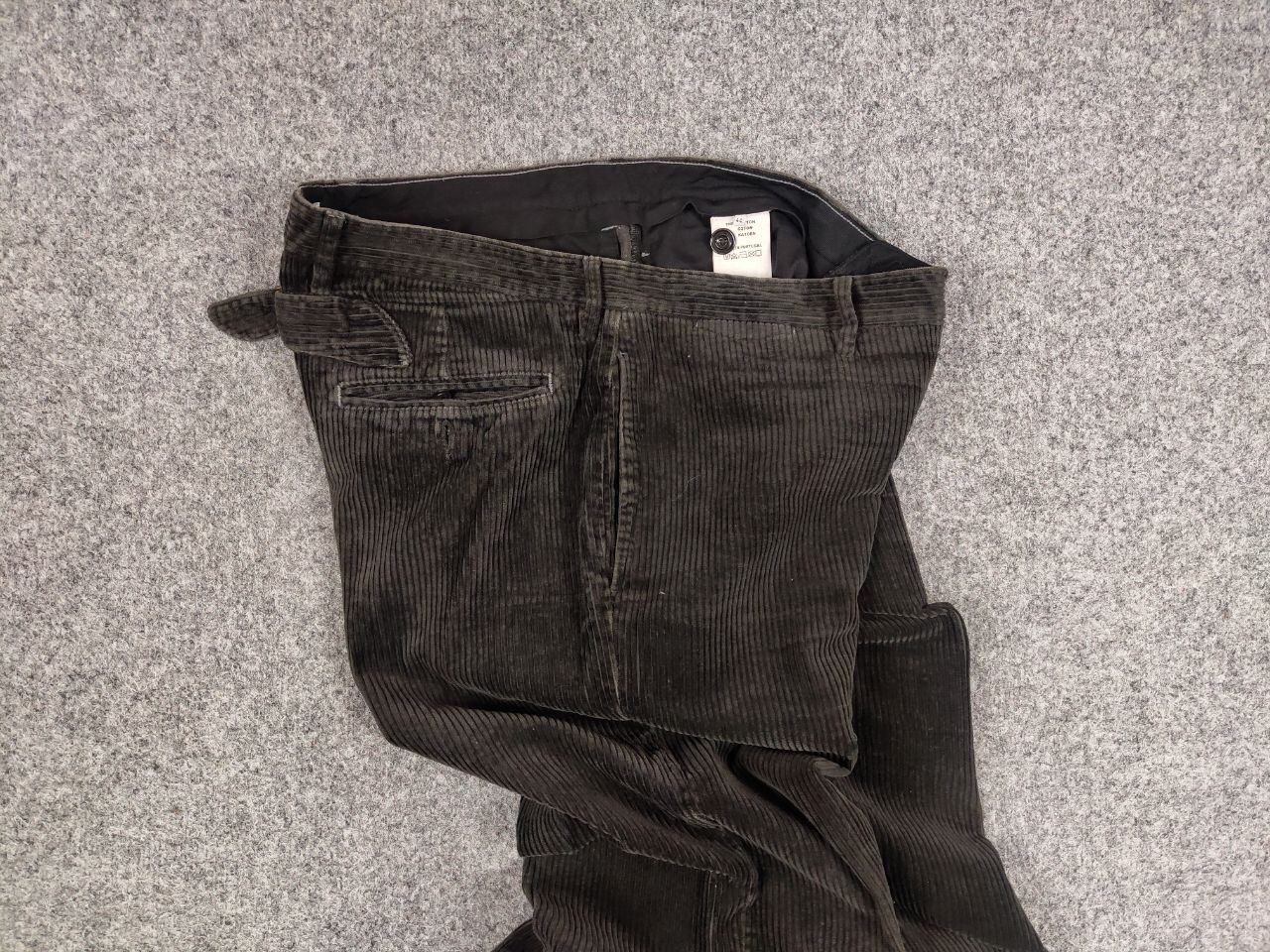 Bellerose Bellerose Dark Corduroy Men's Casual Trouser Pants Size US 34 / EU 50 - 16 Thumbnail