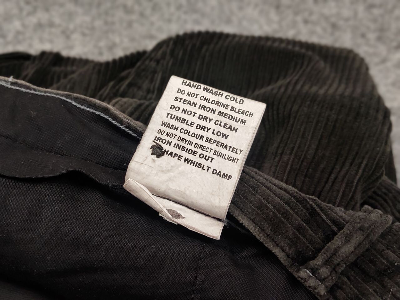 Bellerose Bellerose Dark Corduroy Men's Casual Trouser Pants Size US 34 / EU 50 - 19 Thumbnail