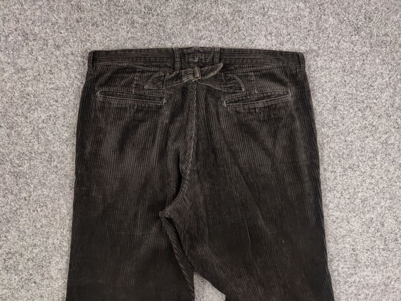 Bellerose Bellerose Dark Corduroy Men's Casual Trouser Pants Size US 34 / EU 50 - 14 Thumbnail