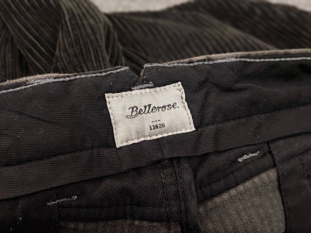 Bellerose Bellerose Dark Corduroy Men's Casual Trouser Pants Size US 34 / EU 50 - 17 Thumbnail