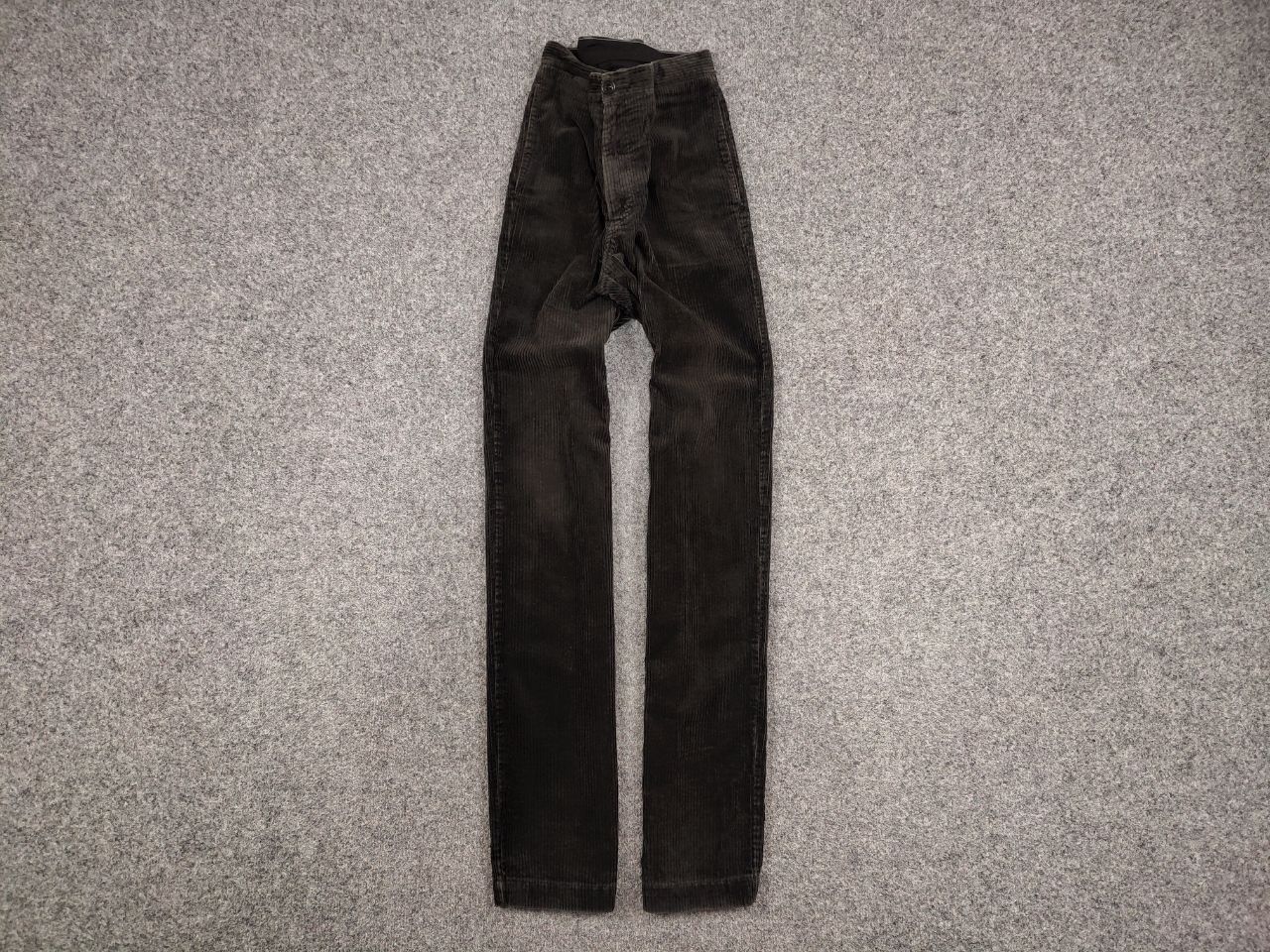 Bellerose Bellerose Dark Corduroy Men's Casual Trouser Pants Size US 34 / EU 50 - 1 Thumbnail