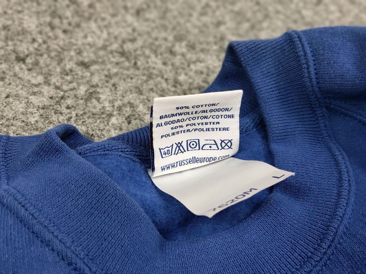 Russell Athletic Vintage 90s Russell Sun Faded "Anarchy" Crewneck Sweatshirt Size US XL / EU 56 / 4 - 22 Thumbnail