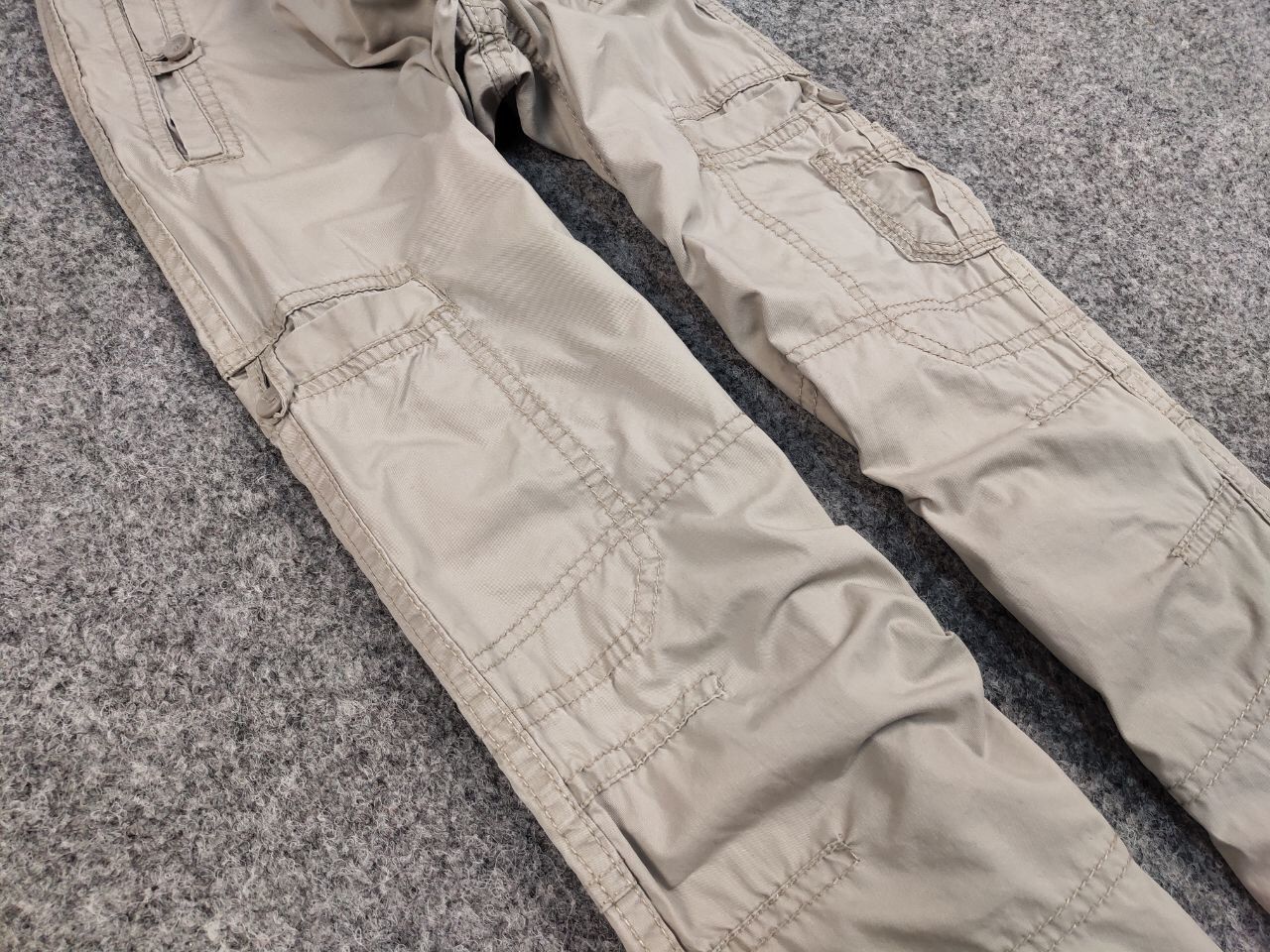 Japanese Brand Vintage 90's Cargo Bondage Beige Pants in Japanese style Size US 31 - 9 Thumbnail