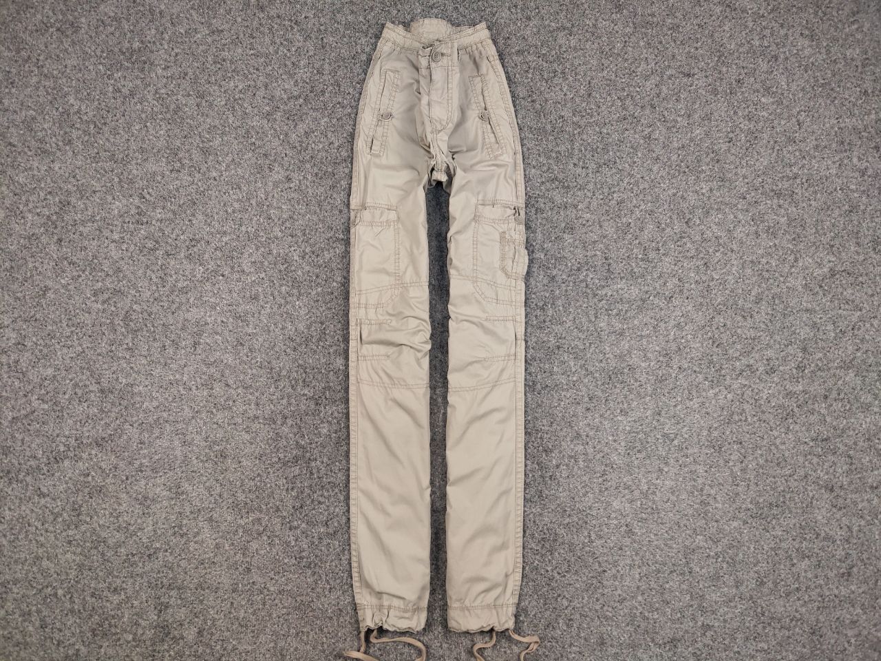 Japanese Brand Vintage 90's Cargo Bondage Beige Pants in Japanese style Size US 31 - 1 Thumbnail