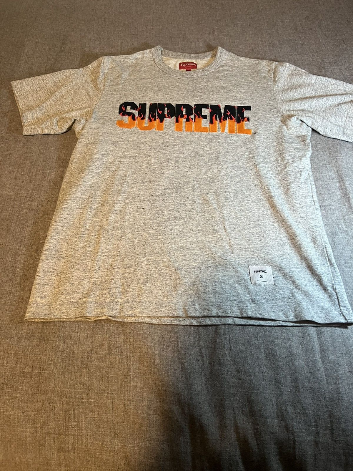 Supreme Heavyweight Supreme Flame Tee