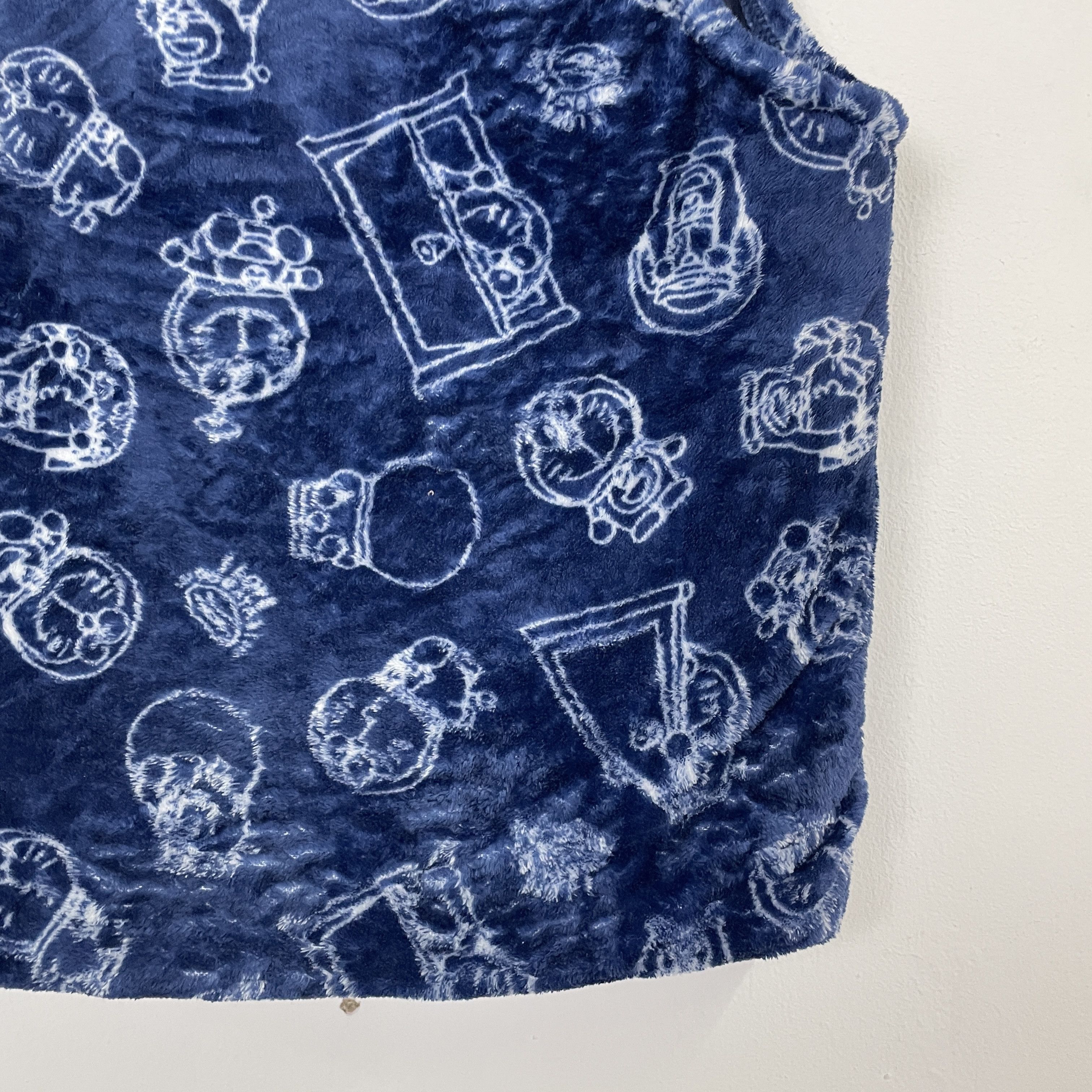 Anime Vintage Doraemon Spell out Logo Vest Size US M / EU 48-50 / 2 - 9 Thumbnail