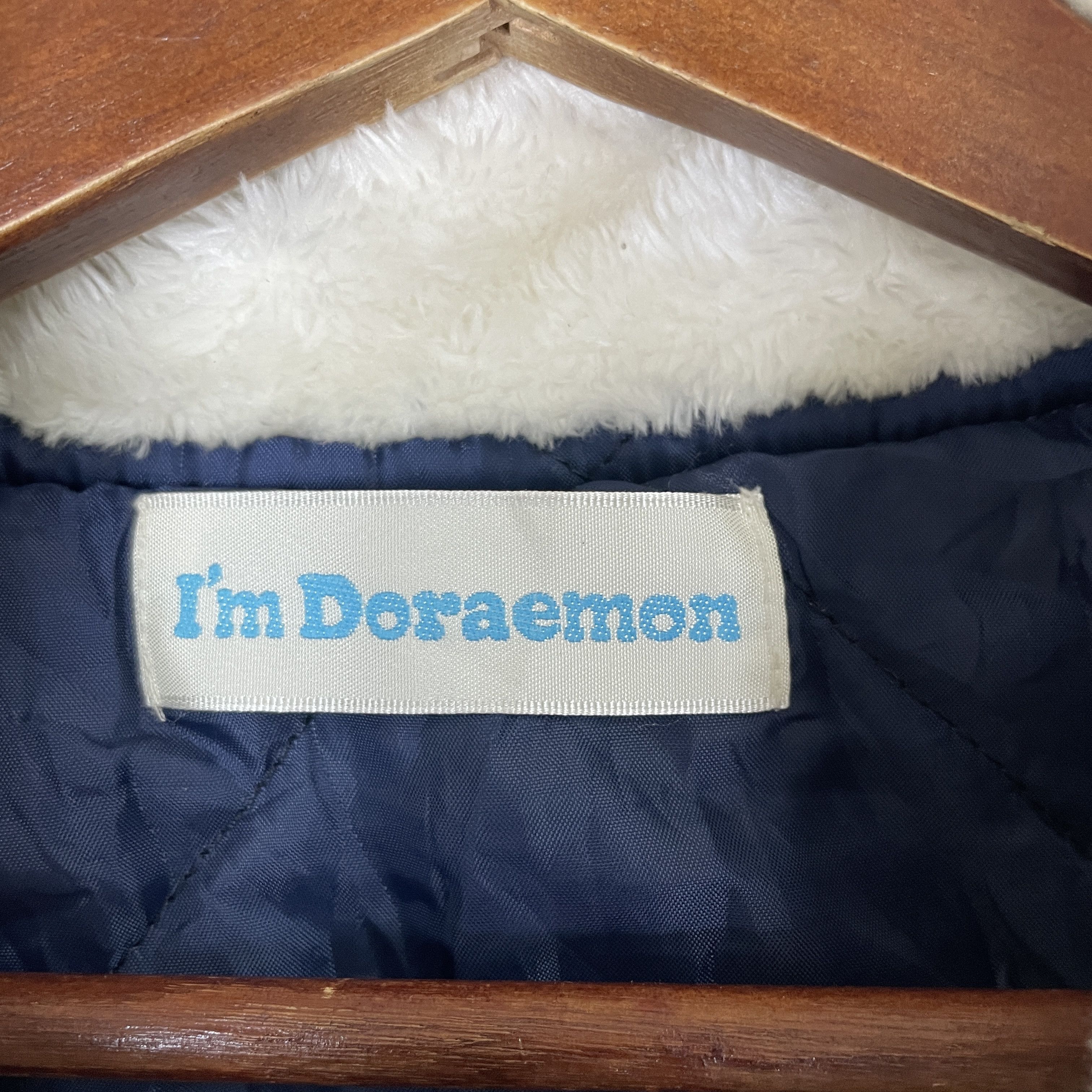 Anime Vintage Doraemon Spell out Logo Vest Size US M / EU 48-50 / 2 - 5 Thumbnail