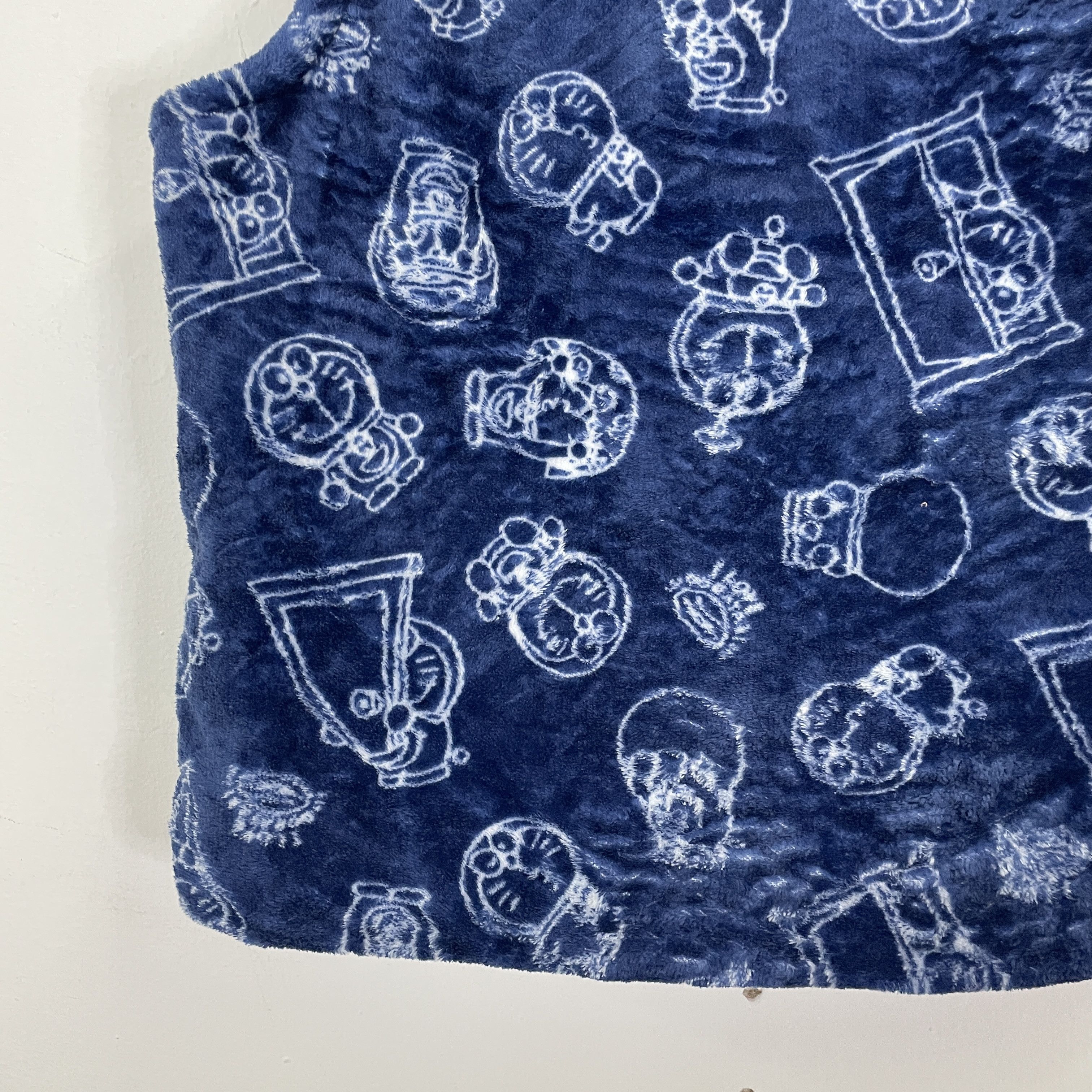Anime Vintage Doraemon Spell out Logo Vest Size US M / EU 48-50 / 2 - 10 Thumbnail