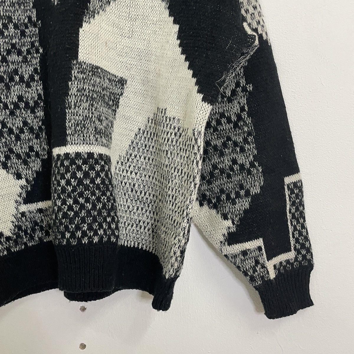 Aran Isles Knitwear × Homespun Knitwear Vintage Lafioni Homme Art Polos Knitwear Size US M / EU 48-50 / 2 - 2 Thumbnail