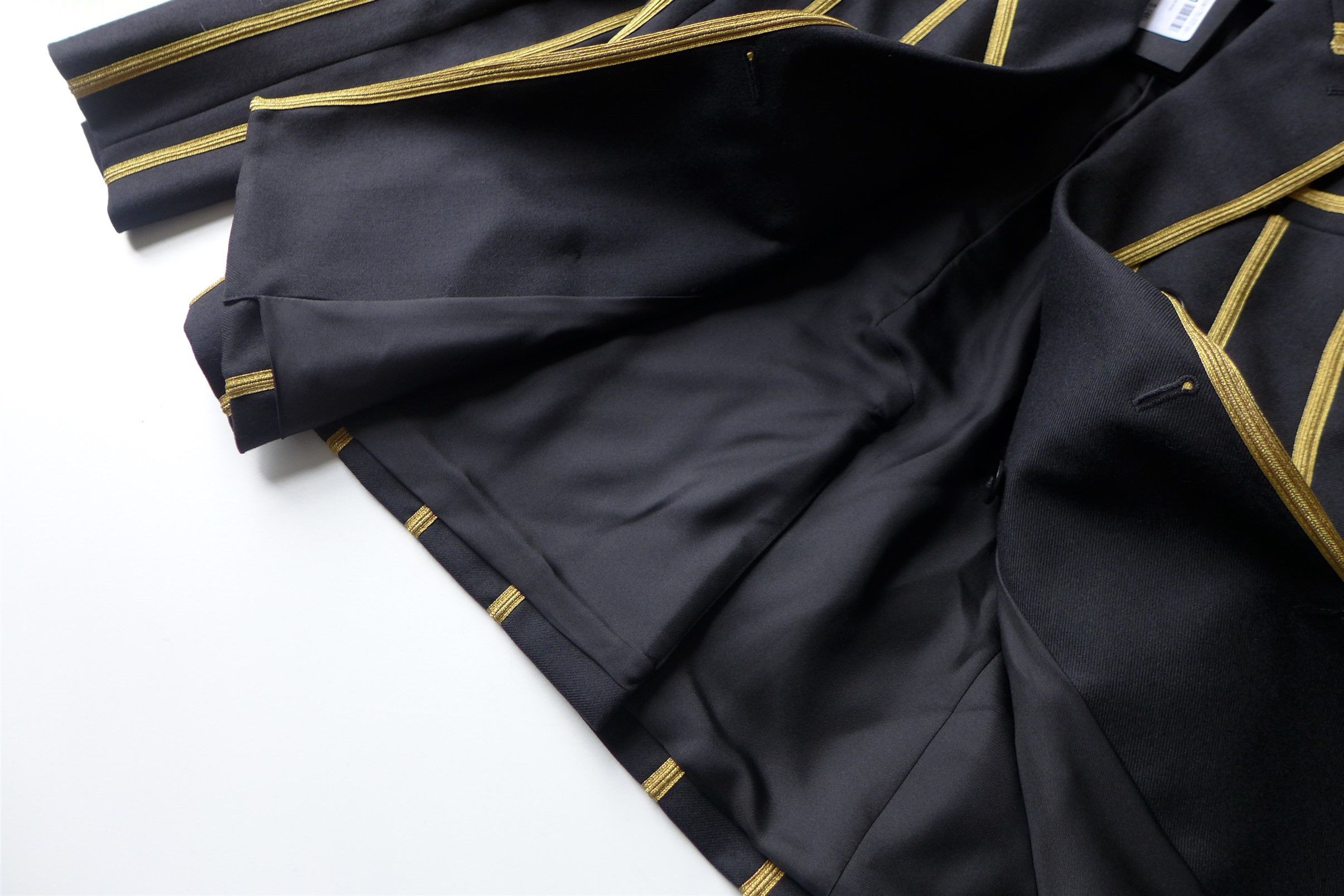 Saint Laurent Paris Saint Laurent SS19 Metallic Stripe Braided Jacket Size US S / EU 44-46 / 1 - 11 Thumbnail